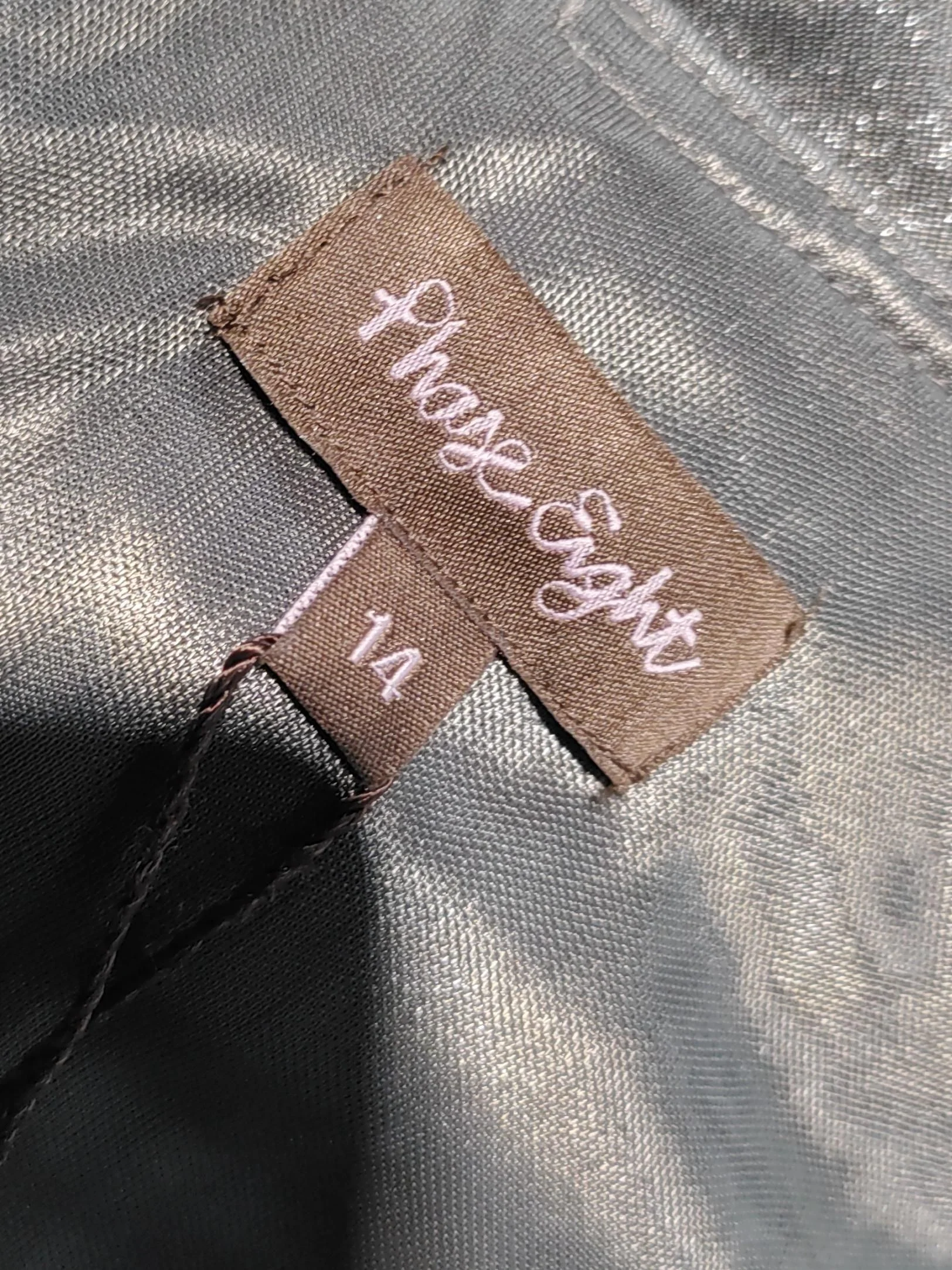 Phase Eight Bodycon Mini Dress UK14 in Grey - Image 5