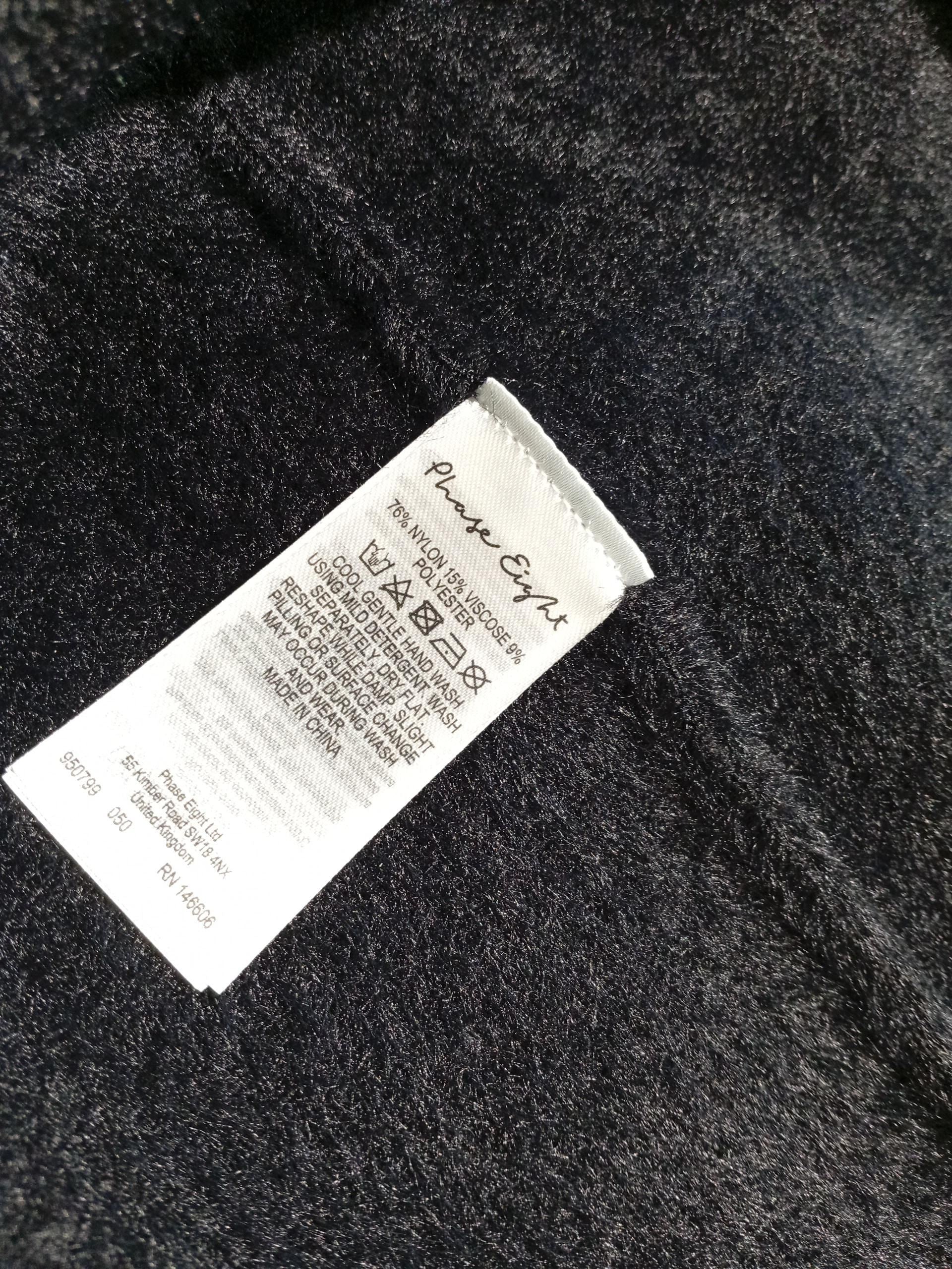 Phase Eight Overcoat jacket black - Image 6