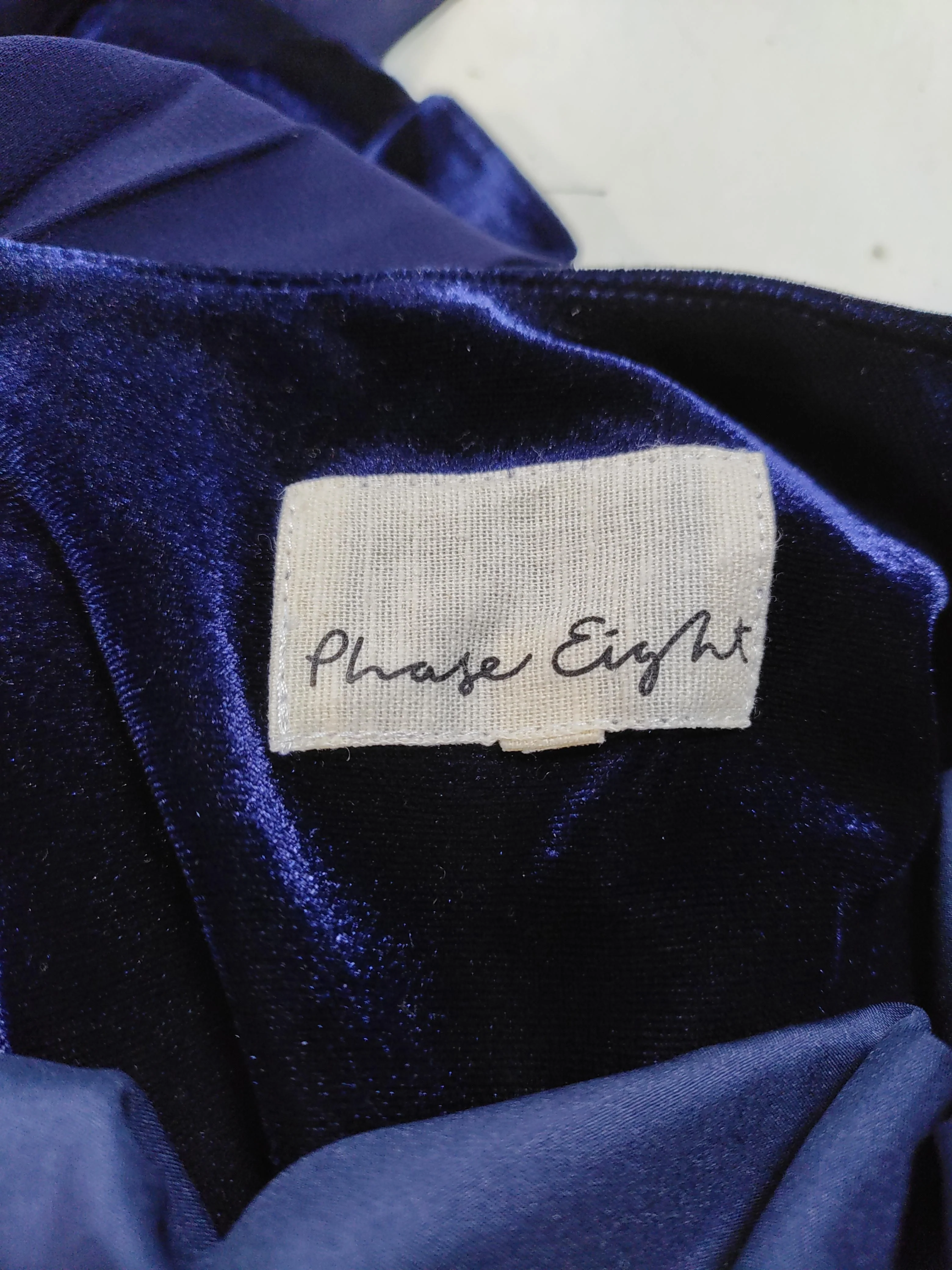 Phase Eight Shirt Mini Dress UK16 in Blue - Image 5