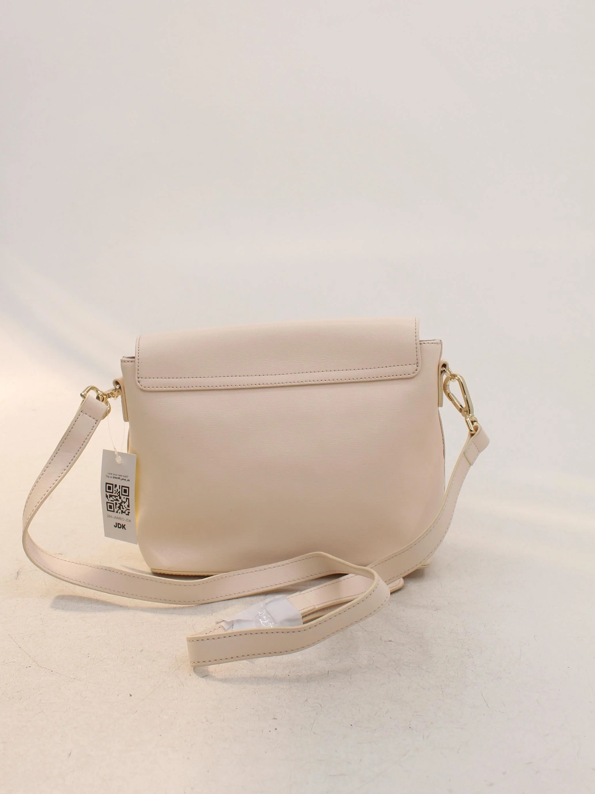 Phase Eight Women's Bag Cream 100% Faux Leather Crossbody - Image 2