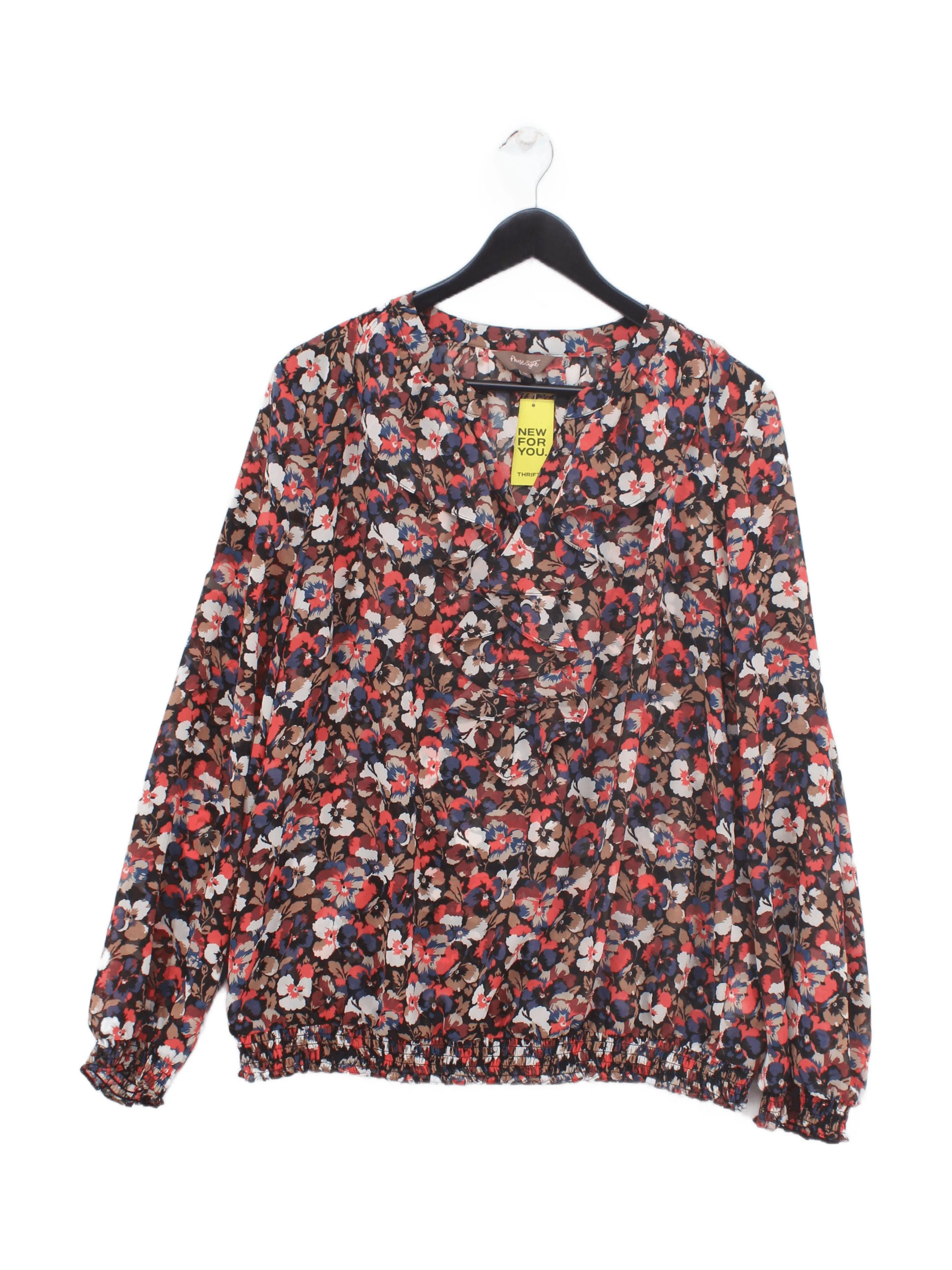 Phase Eight Women's Blouse UK 16 Multi 100% Polyester Basic