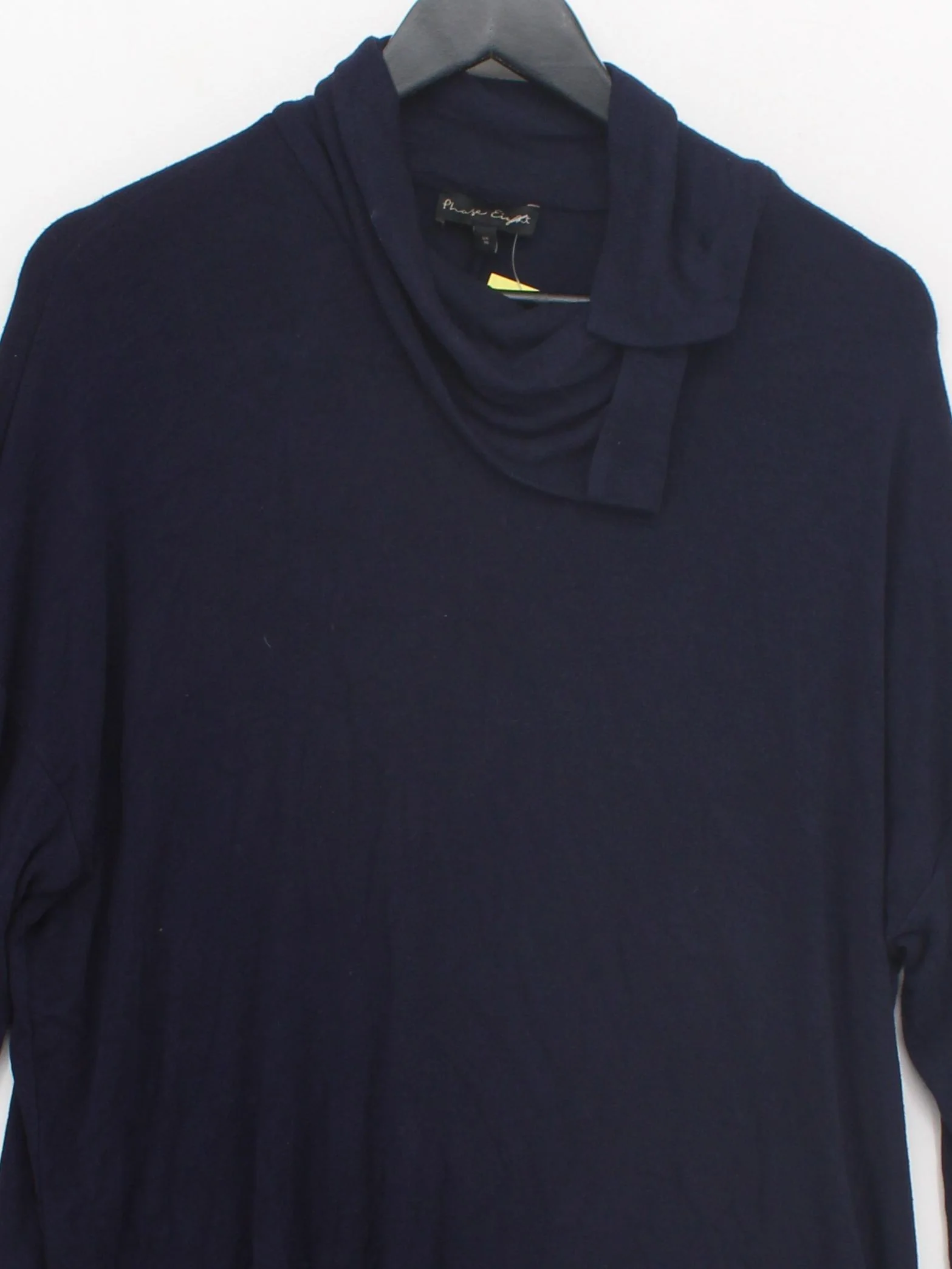 Phase Eight Women's Jumper UK 16 Blue Viscose with Elastane Roll Neck Pullover - Image 3