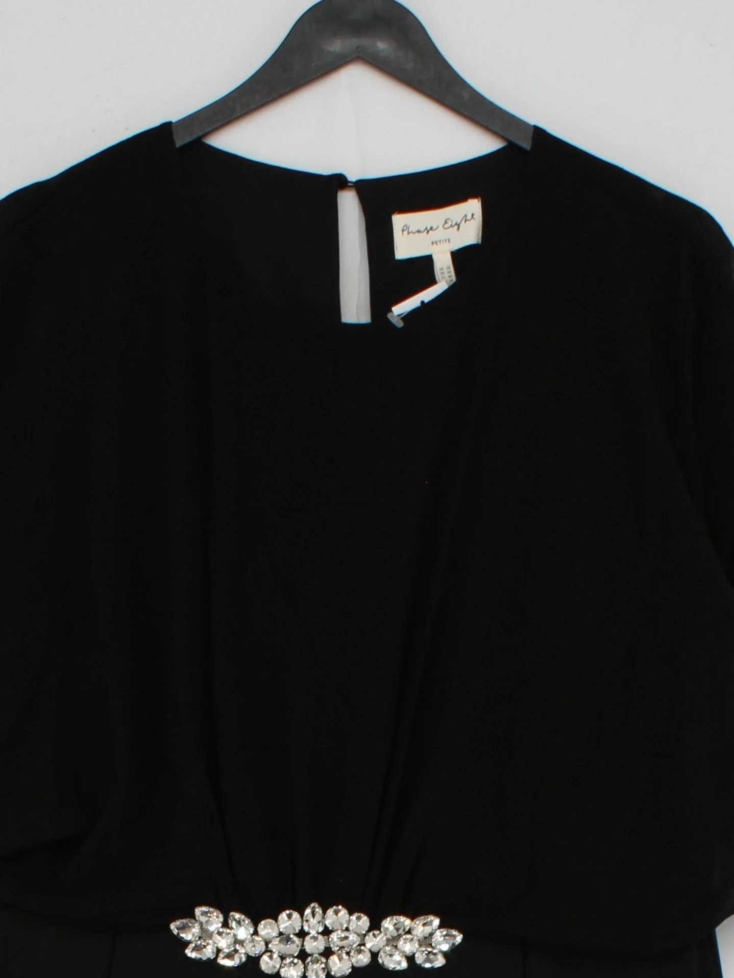 Phase Eight Women's Jumpsuit UK 18 Black Polyester with Elastane Jumpsuit - Image 3
