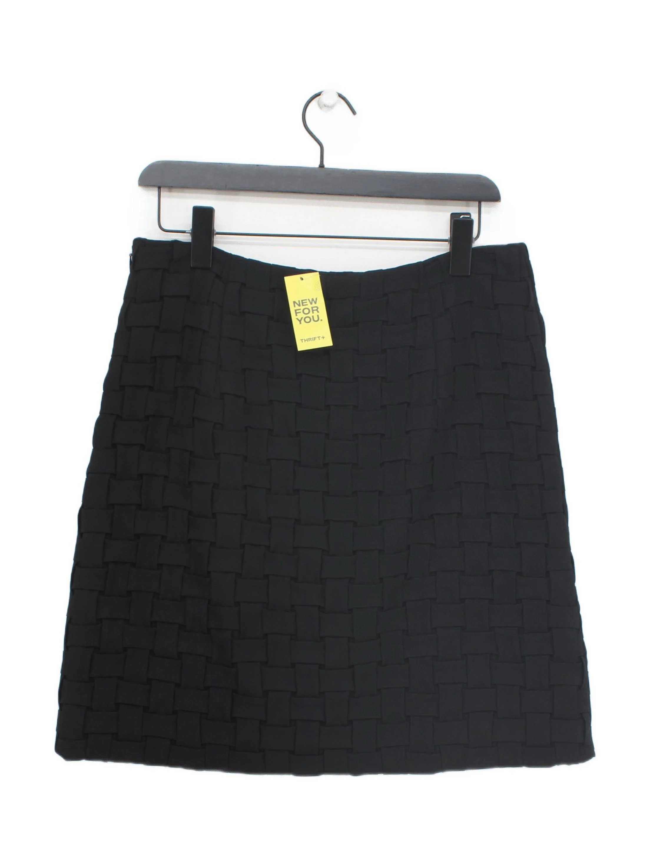 Phase Eight Women's Mini Skirt UK 12 Black 100% Polyester Short Mini