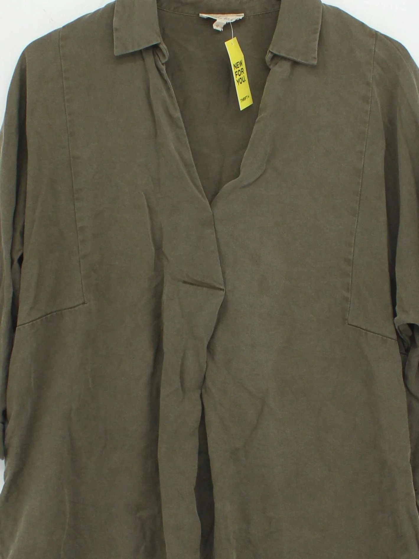 Phase Eight Women's Shirt UK 14 Green 100% Lyocell Modal Basic - Image 3