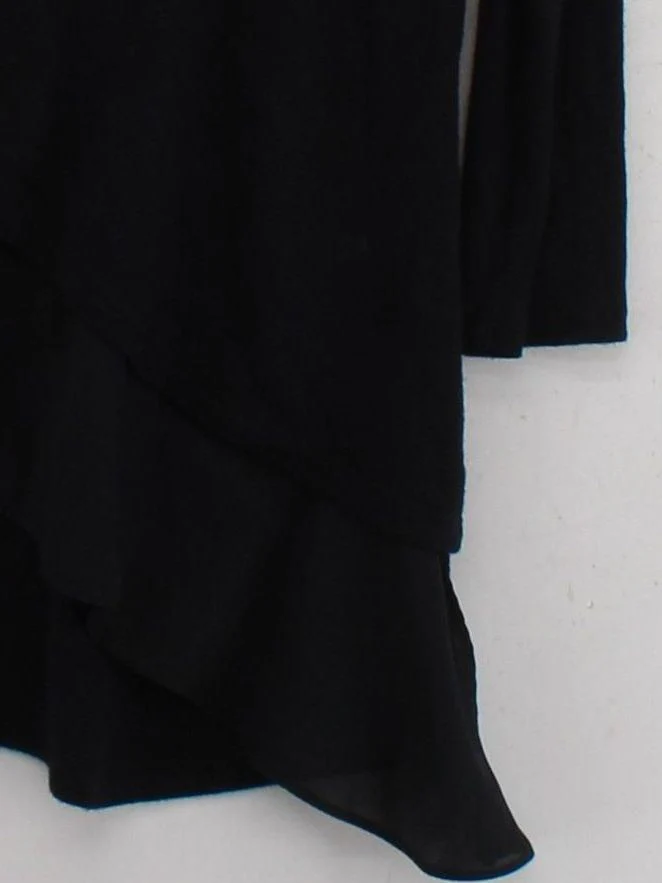 Phase Eight Women's Top UK 8 Black Viscose with Polyester, Elastane Jersey - Image 4