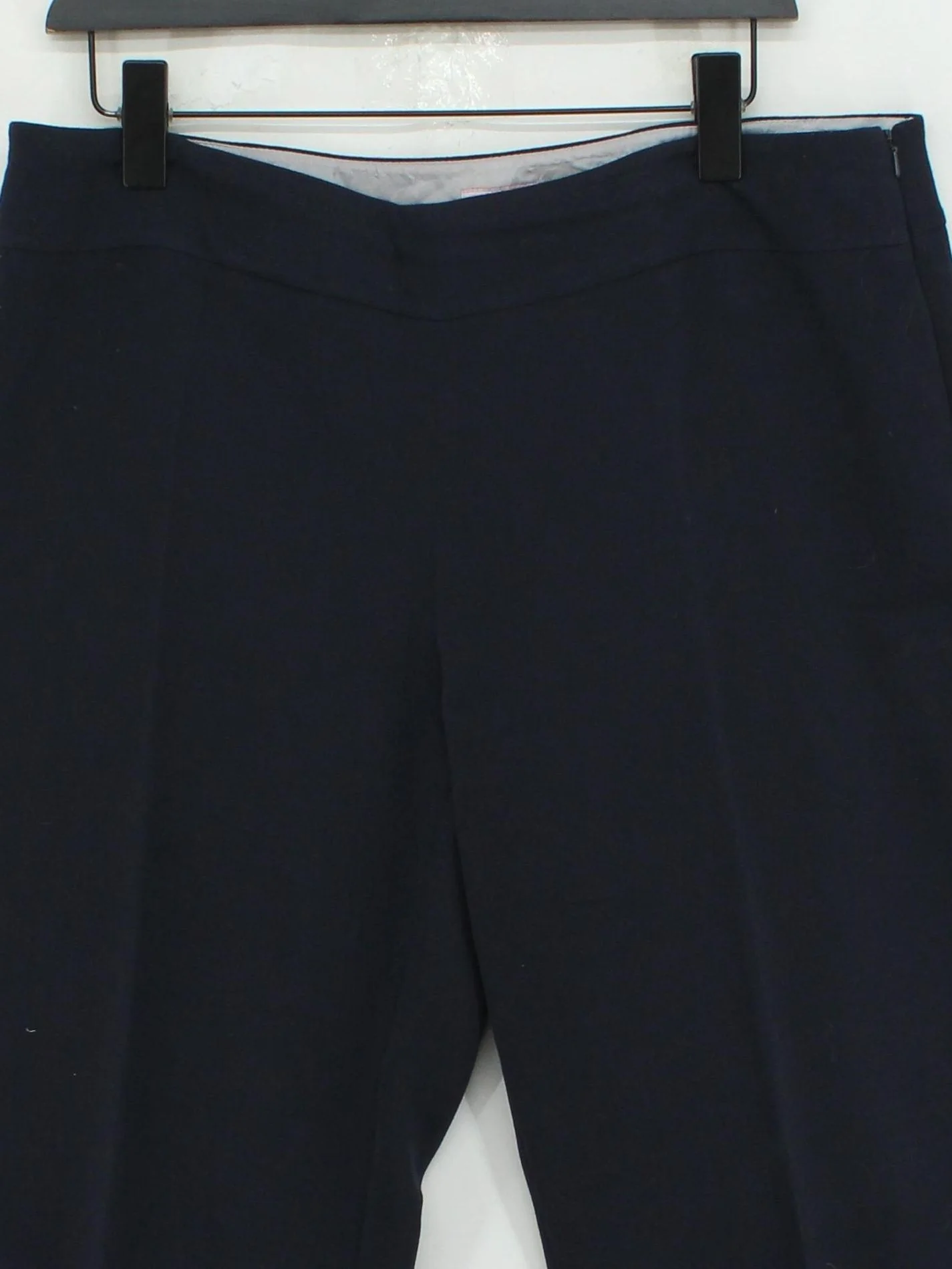 Phase Eight Women's Trousers UK 16 Blue Polyester with Viscose, Elastane Chino - Image 3
