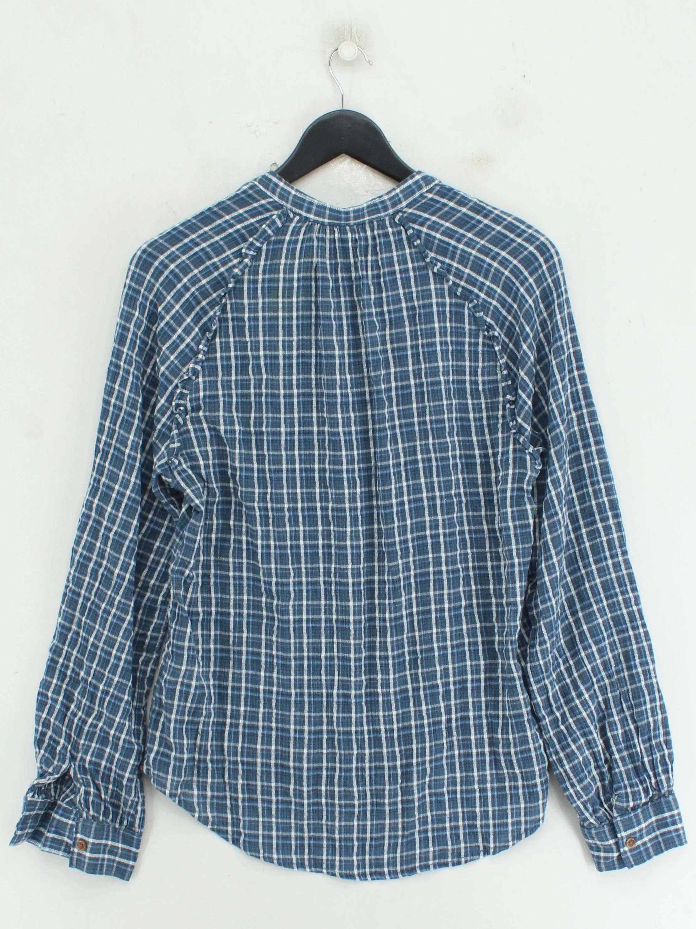 Pilcro Women's Shirt XL Blue Cotton with Polyester Basic - Image 2