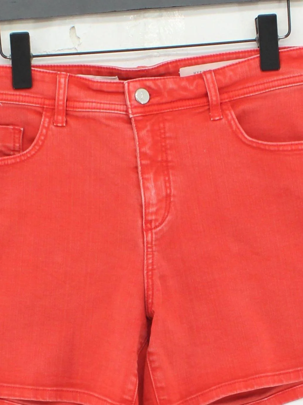 Pilcro Women's Shorts W 30 in Red Cotton with Elastane Cargo - Image 3
