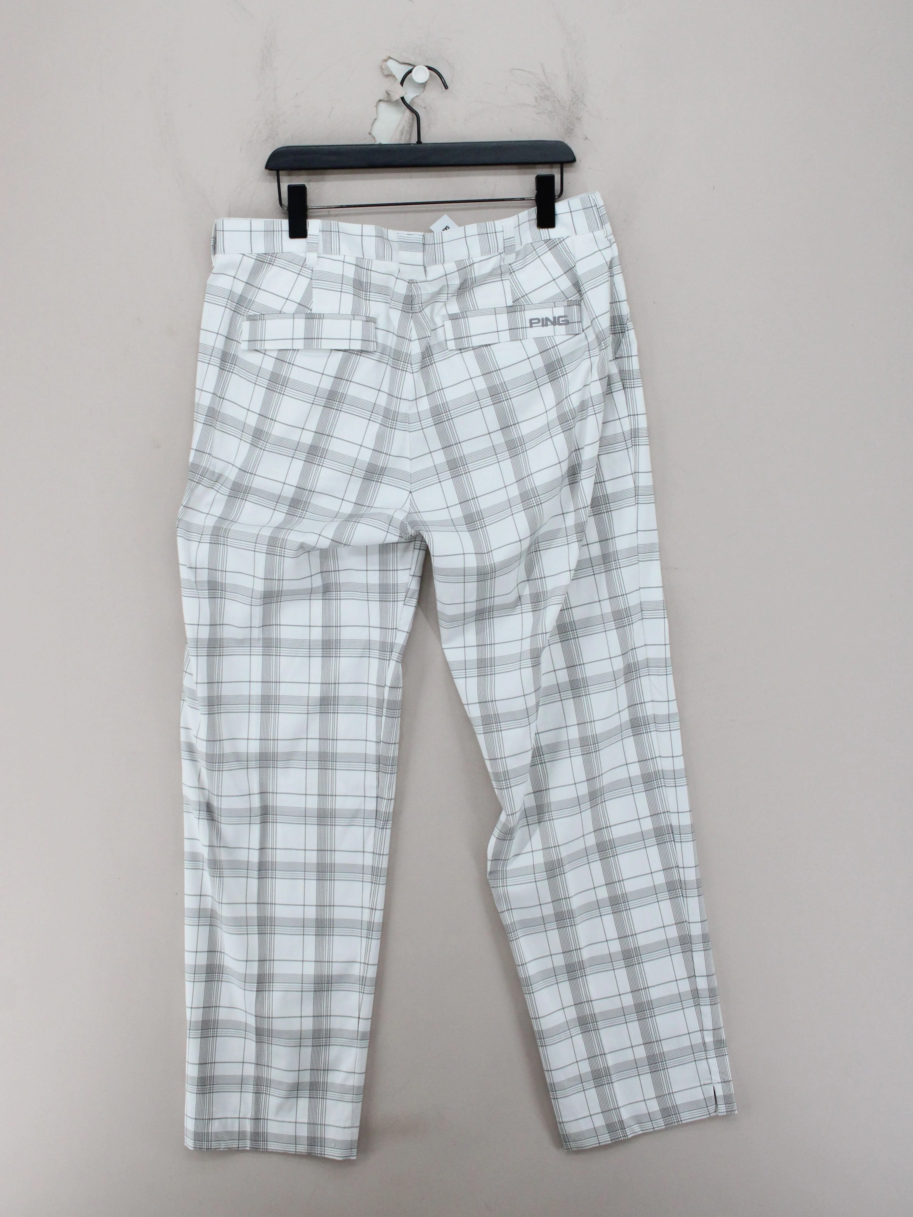 Ping Men's Trousers W 38 in White Polyester with Elastane Chino - Image 2
