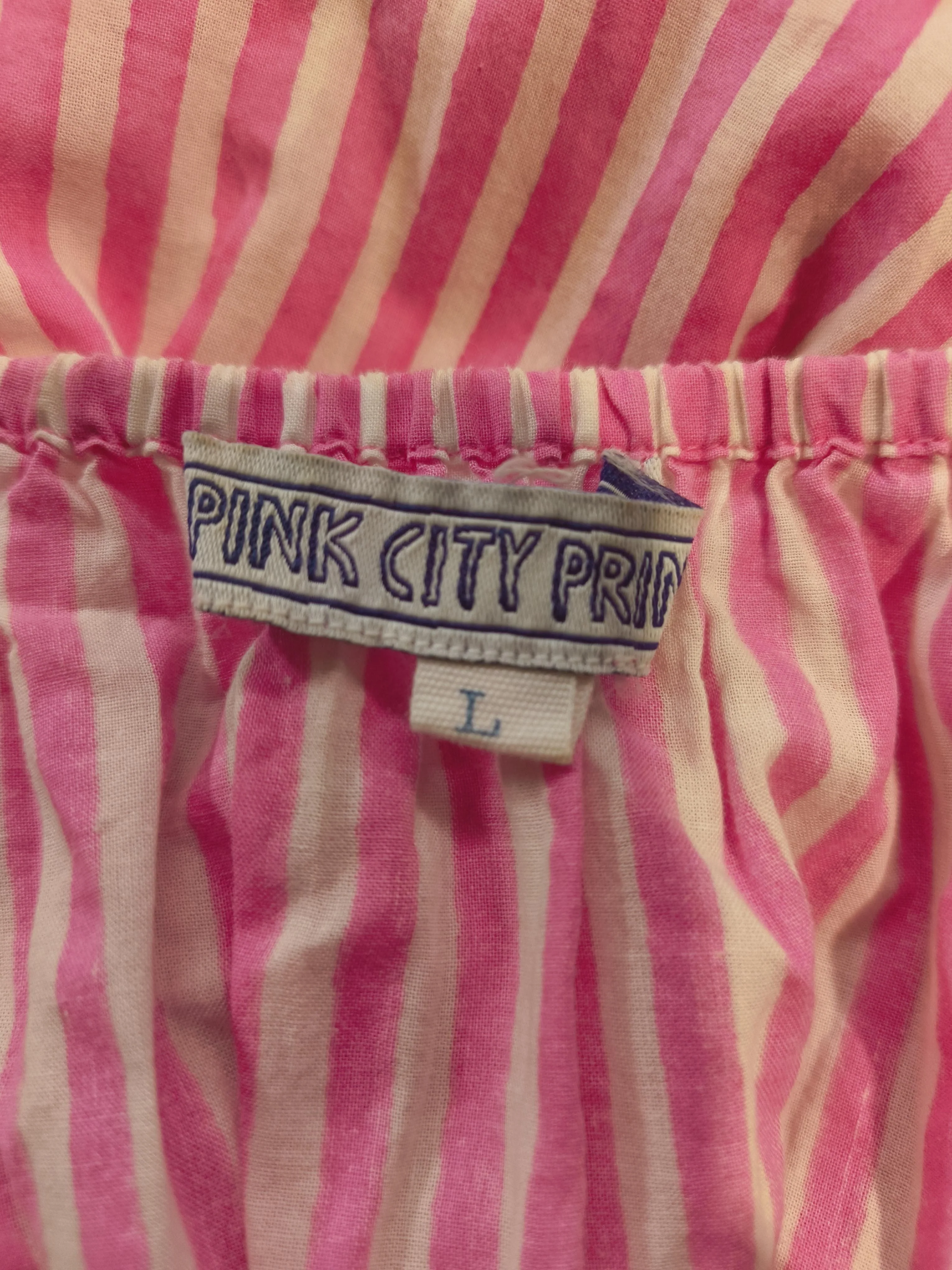 Pink City Prints Maxi Dress L in Pink - Image 5