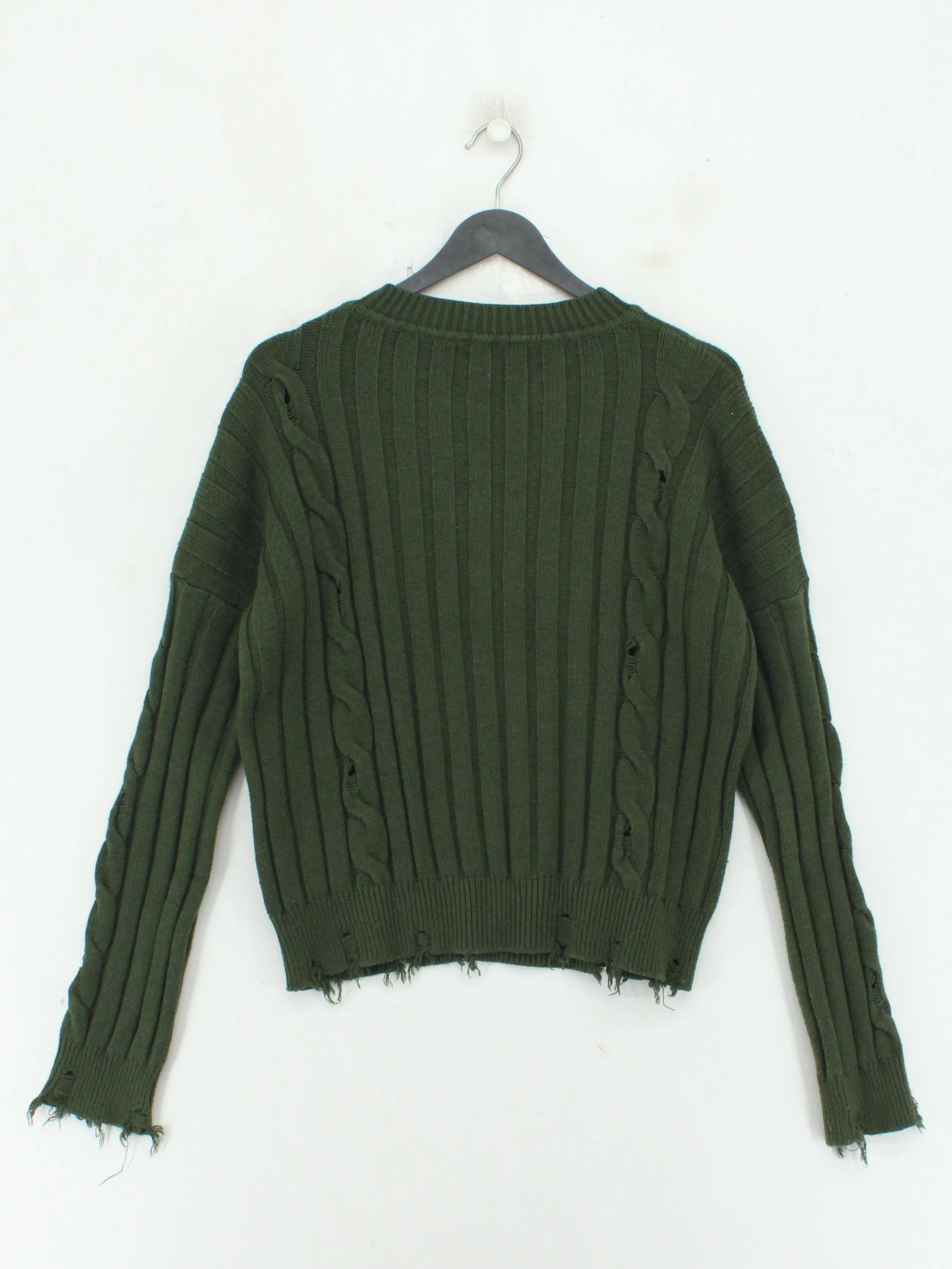 Pinko Women's Jumper S Green Viscose with Polyamide, Polyester Pullover - Image 2