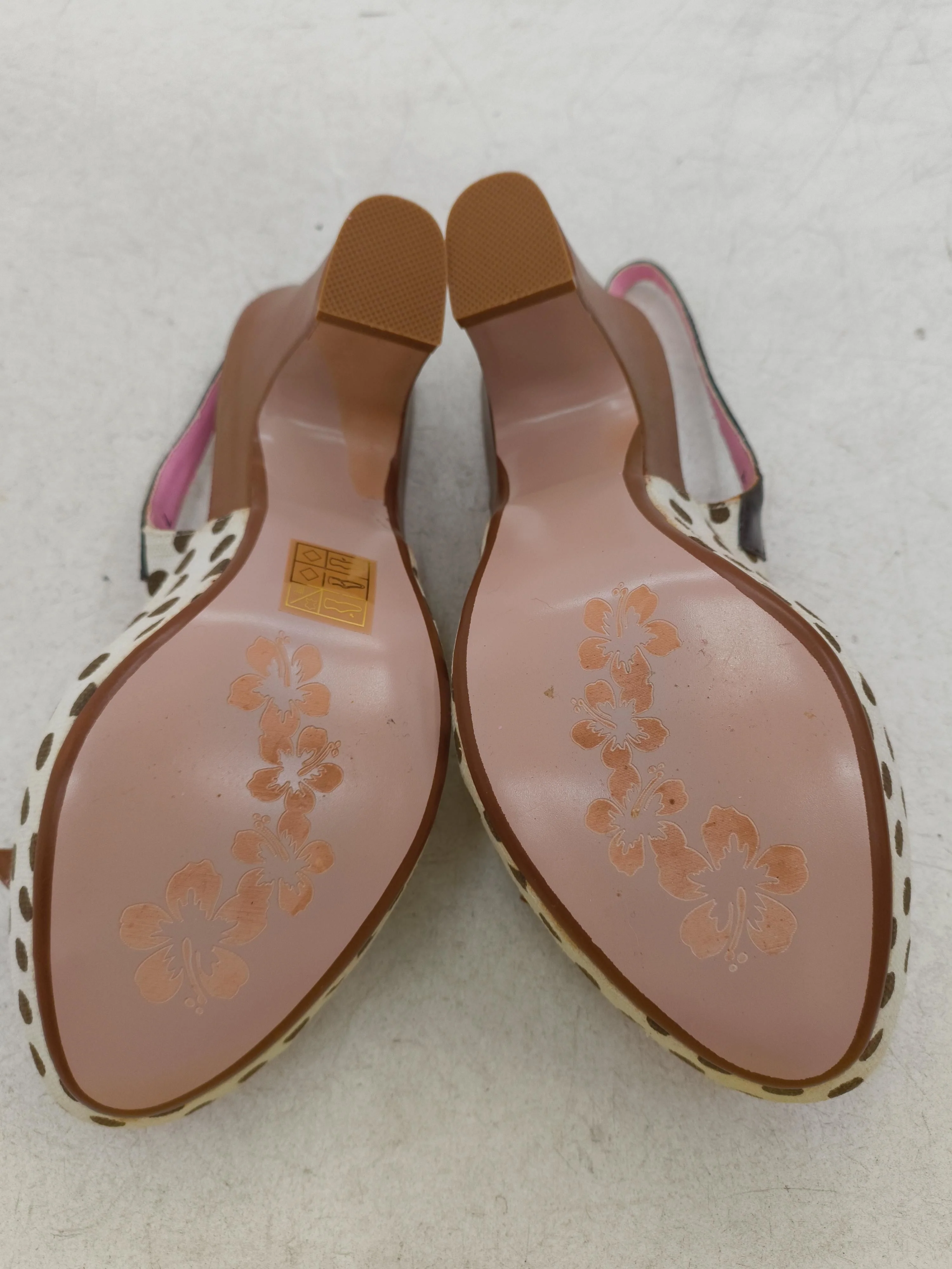 Poetic Licence Women's Heels UK 5 Multi Other with Faux Leather Platform - Image 7