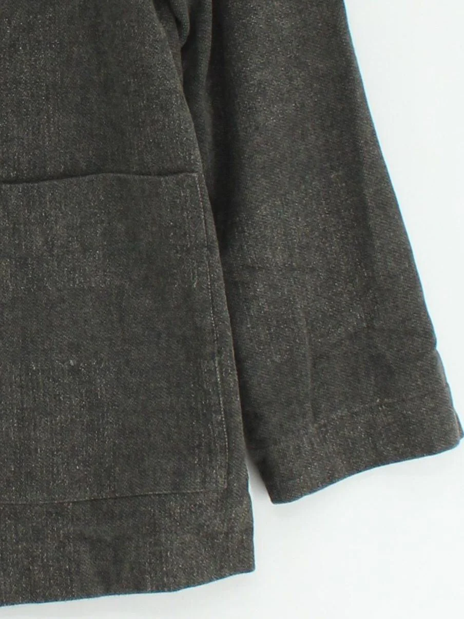 Poetry Overcoat jacket grey - Image 4