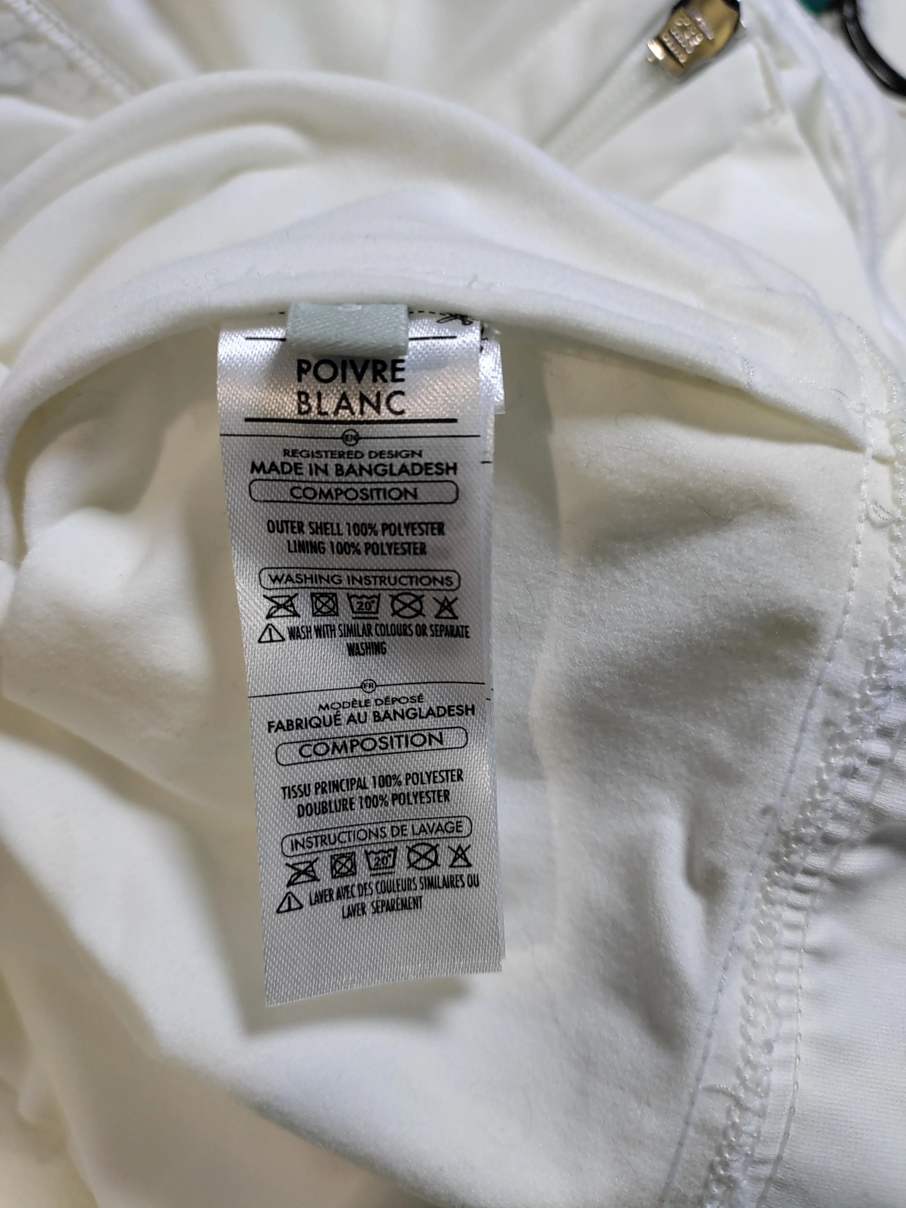 Poivre Blanc Overcoat jacket white - Image 6