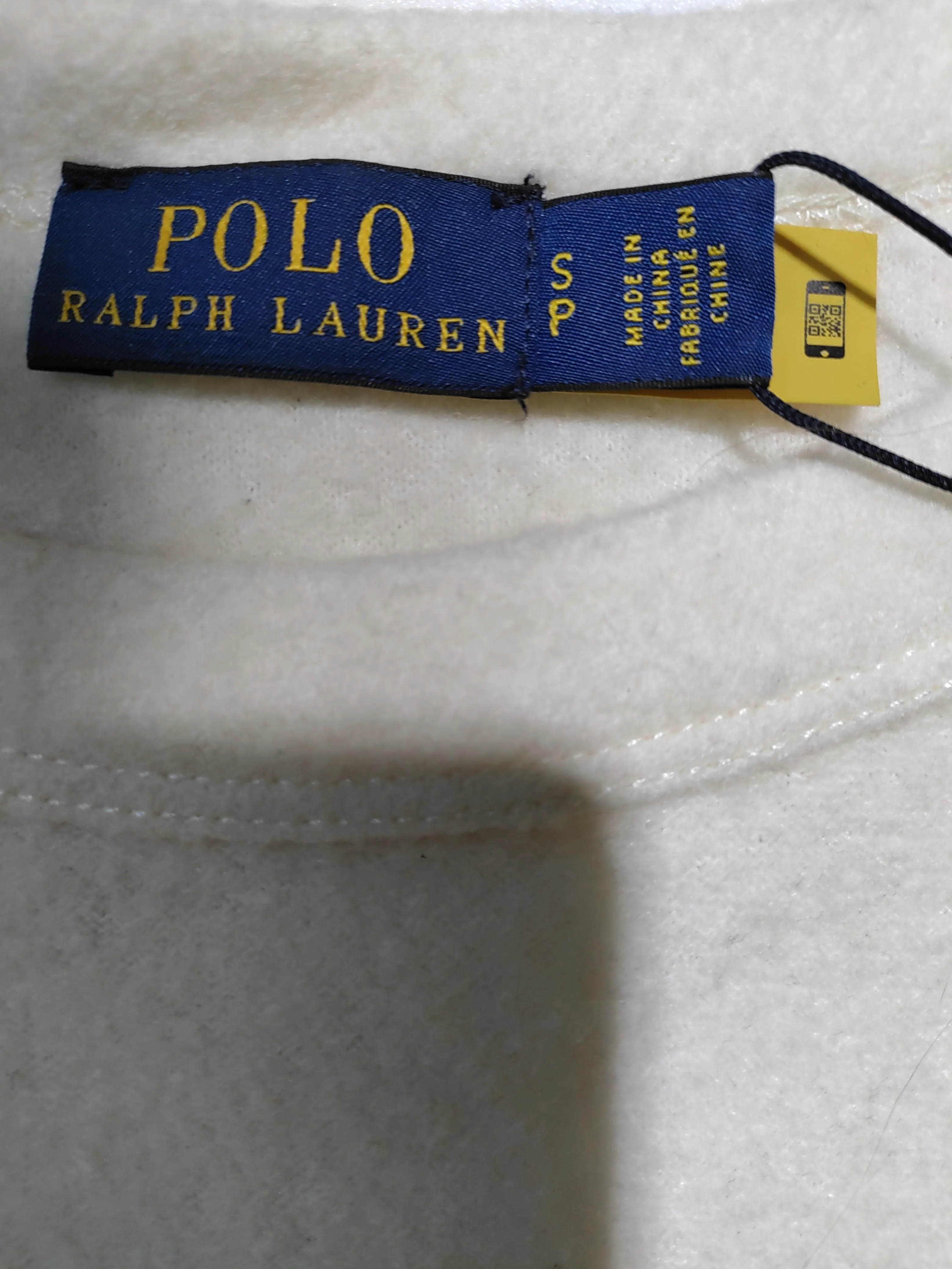 Polo Ralph Lauren Jumper Midi Dress S in Cream - Image 5