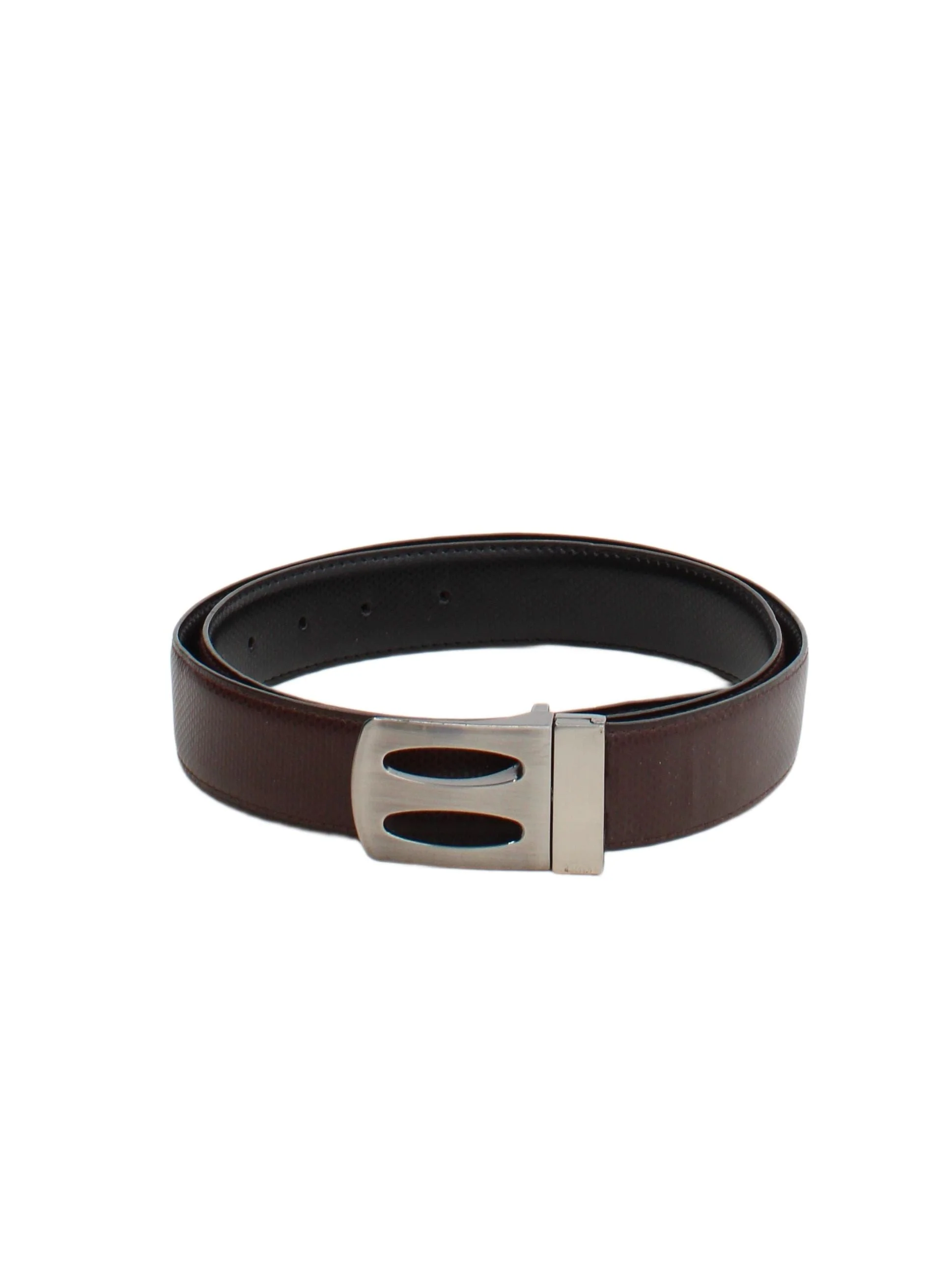 Polo Ralph Lauren Men's Belt M Brown 100% Faux Leather Dress Belt