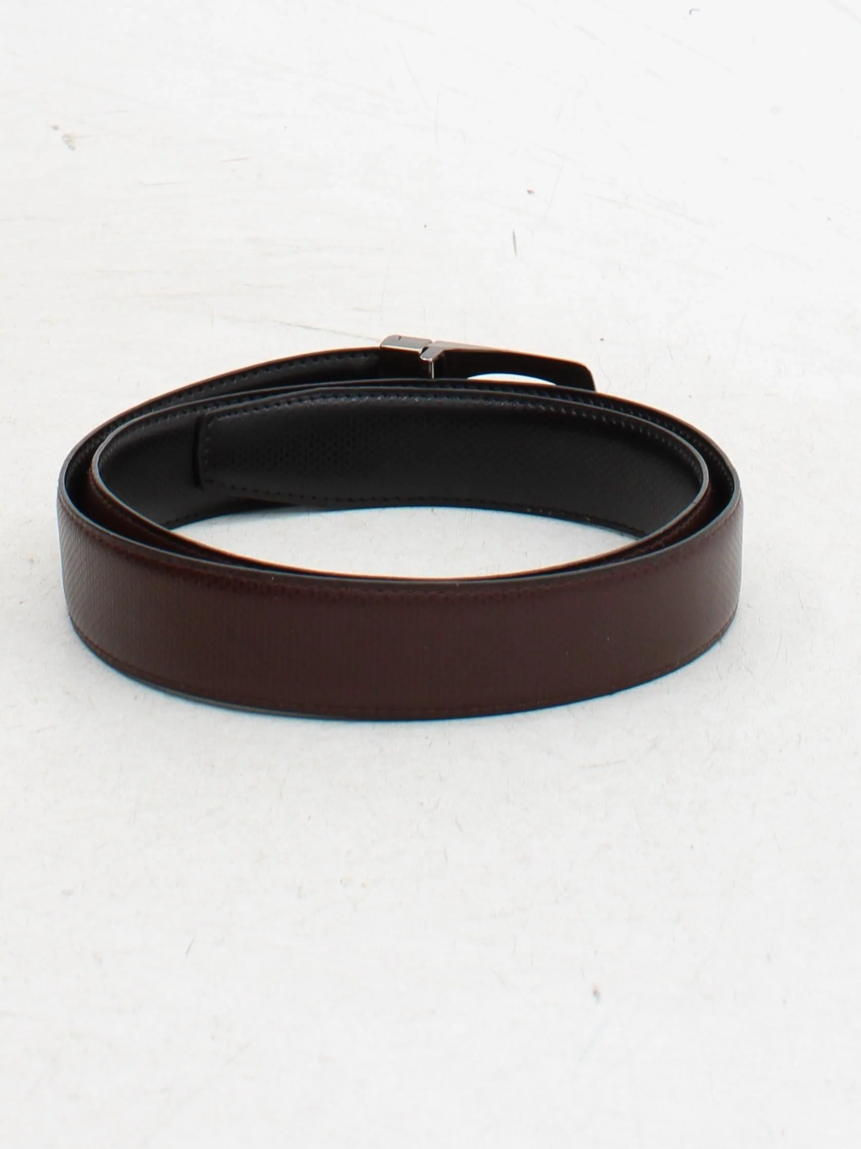 Polo Ralph Lauren Men's Belt M Brown 100% Faux Leather Dress Belt - Image 2