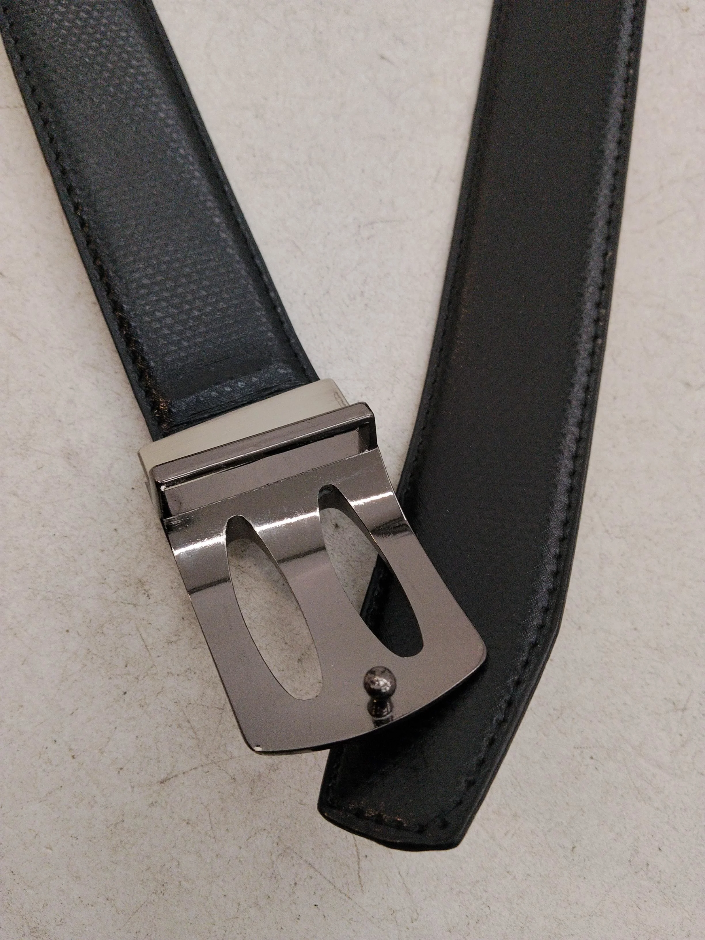 Polo Ralph Lauren Men's Belt M Brown 100% Faux Leather Dress Belt - Image 4