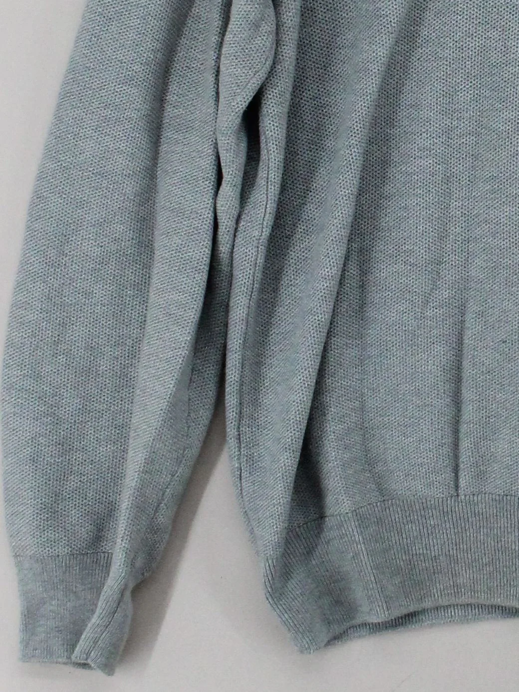 Polo Ralph Lauren Men's Jumper M Grey 100% Cotton Crew Neck Pullover - Image 4