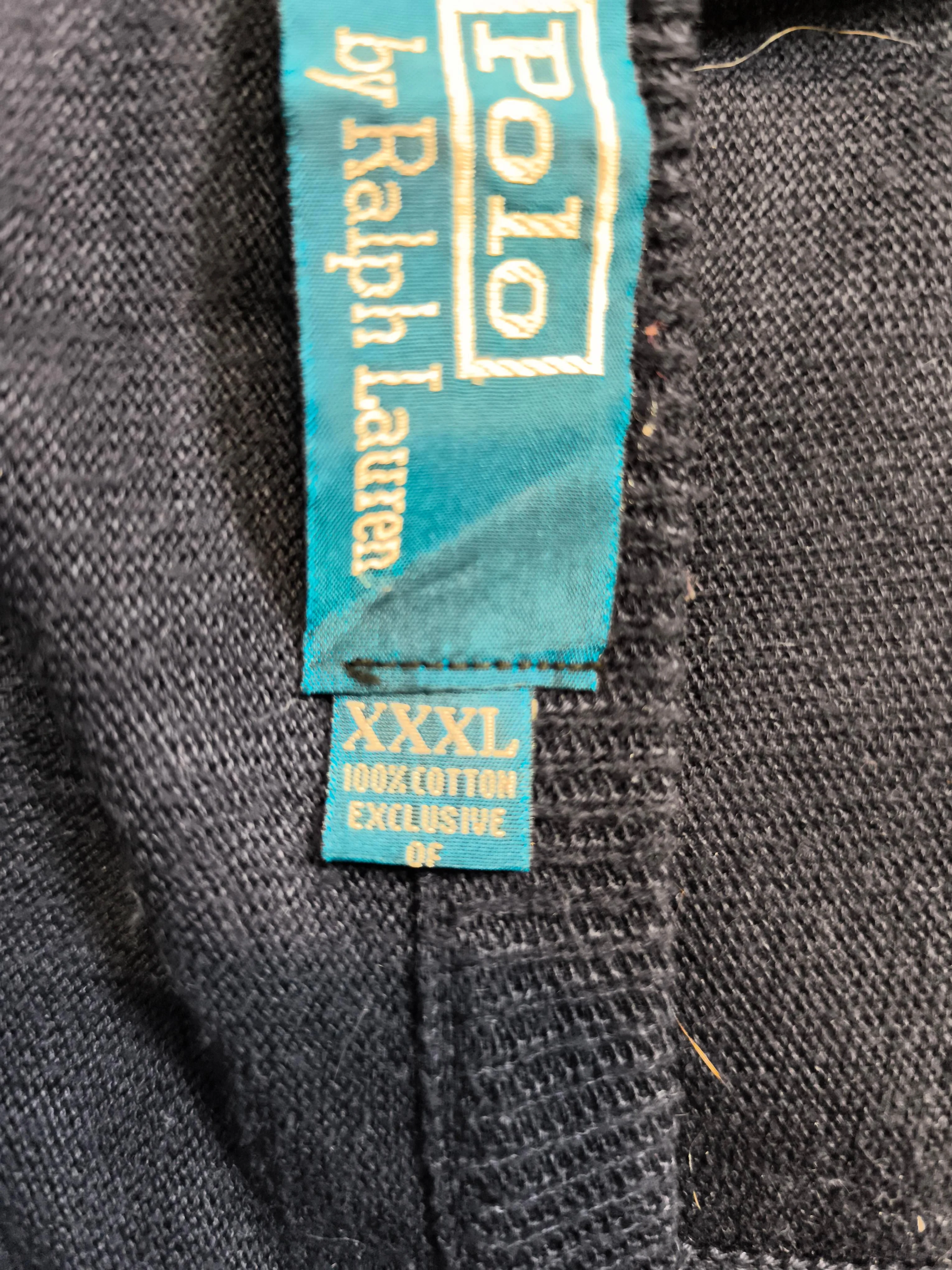 Polo Ralph Lauren Men's Jumper XXXL Blue 100% Cotton V-Neck Pullover - Image 8