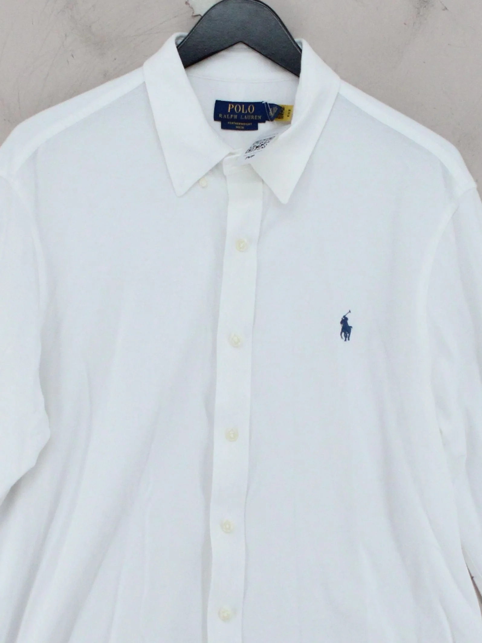 Polo Ralph Lauren Men's Shirt XL White 100% Cotton Basic - Image 3