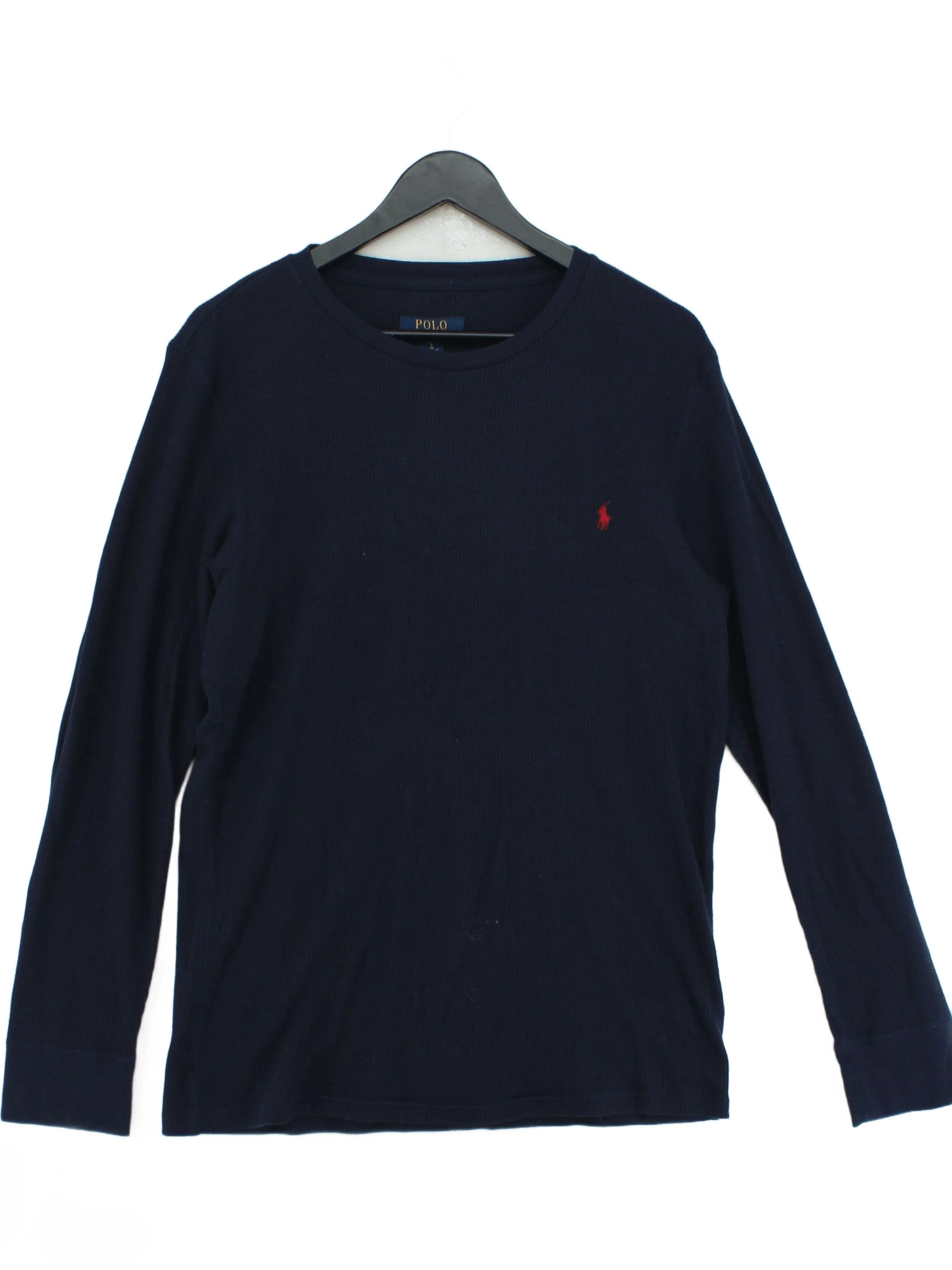 Polo Ralph Lauren Men's T-Shirt L Blue Cotton with Polyester Basic
