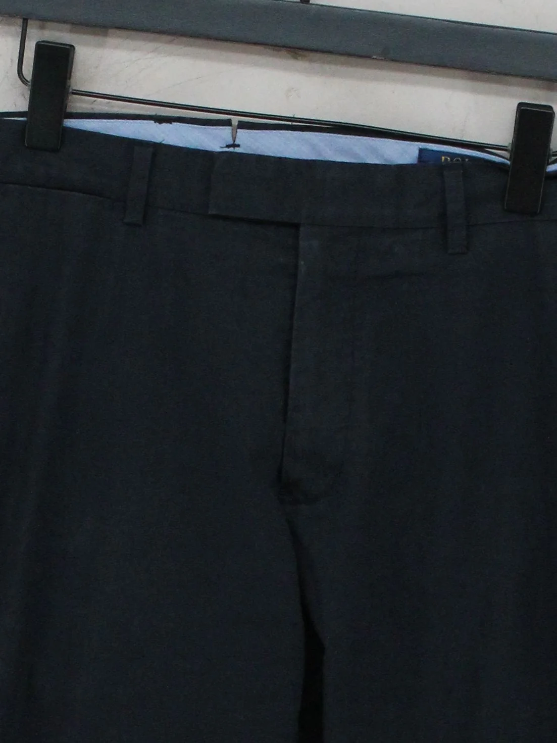 Polo Ralph Lauren Men's Trousers W 33 in Black Cotton - Image 3