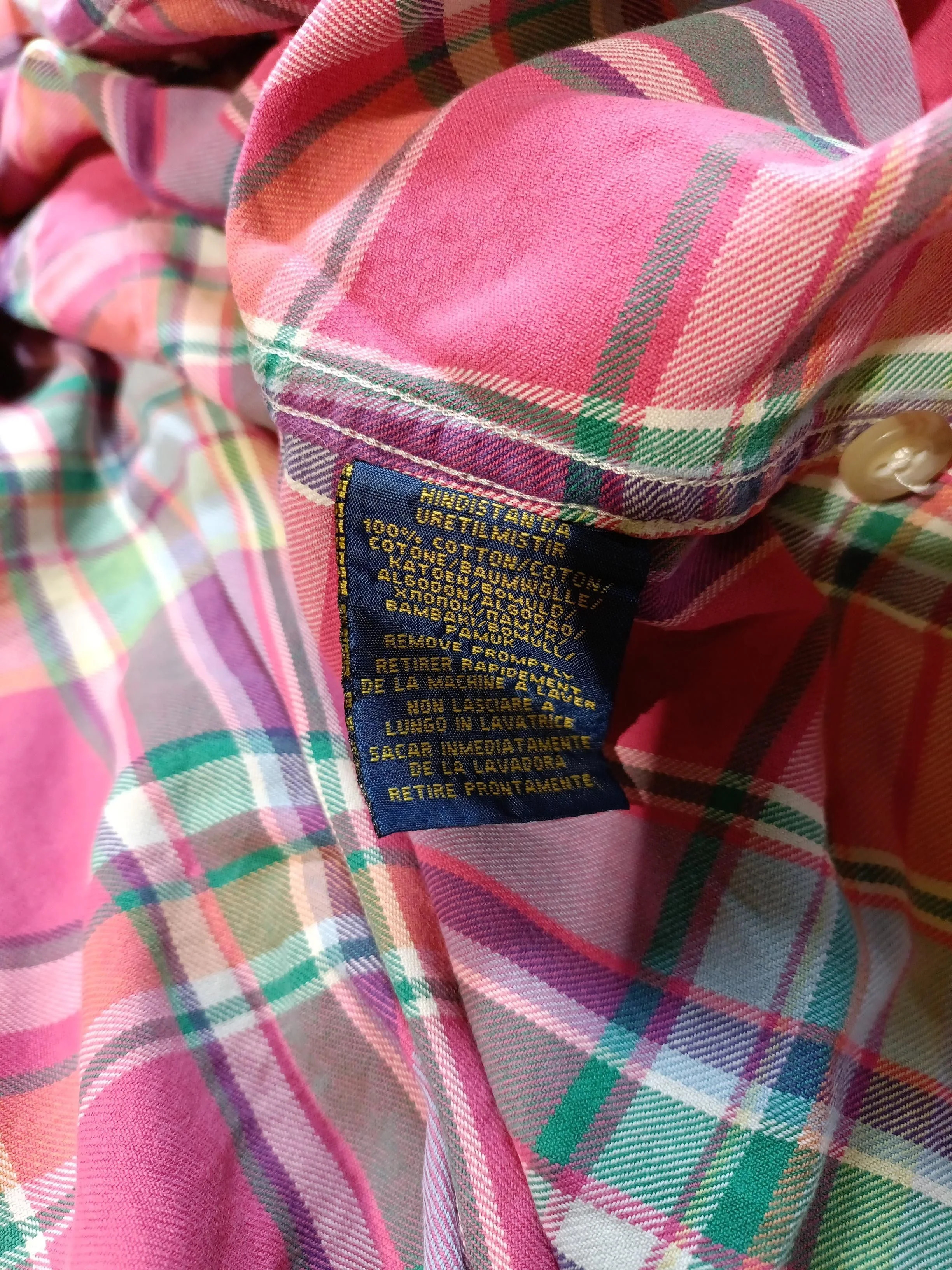 Polo Ralph Lauren Women's Shirt M Multi 100% Cotton Basic - Image 6