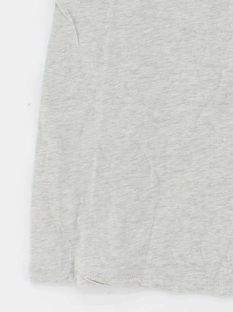 Polo Ralph Lauren Women's T-Shirt M Grey 100% Cotton Basic - Image 4