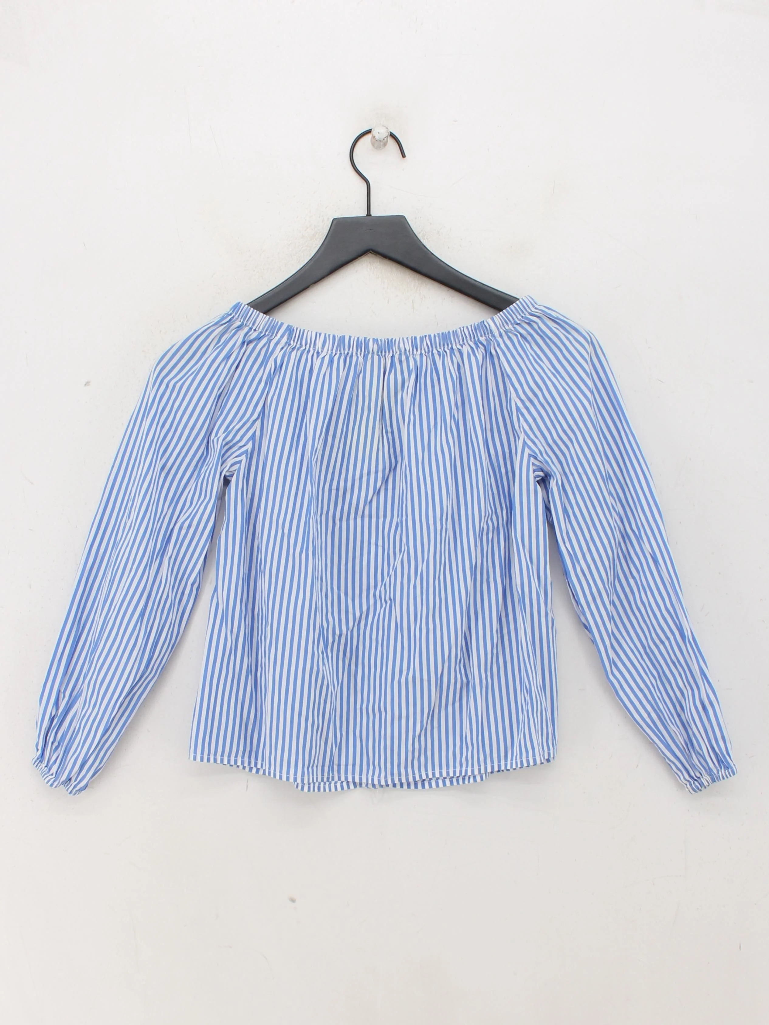 Polo Ralph Lauren Women's Top UK 12 Blue 100% Cotton Basic - Image 2