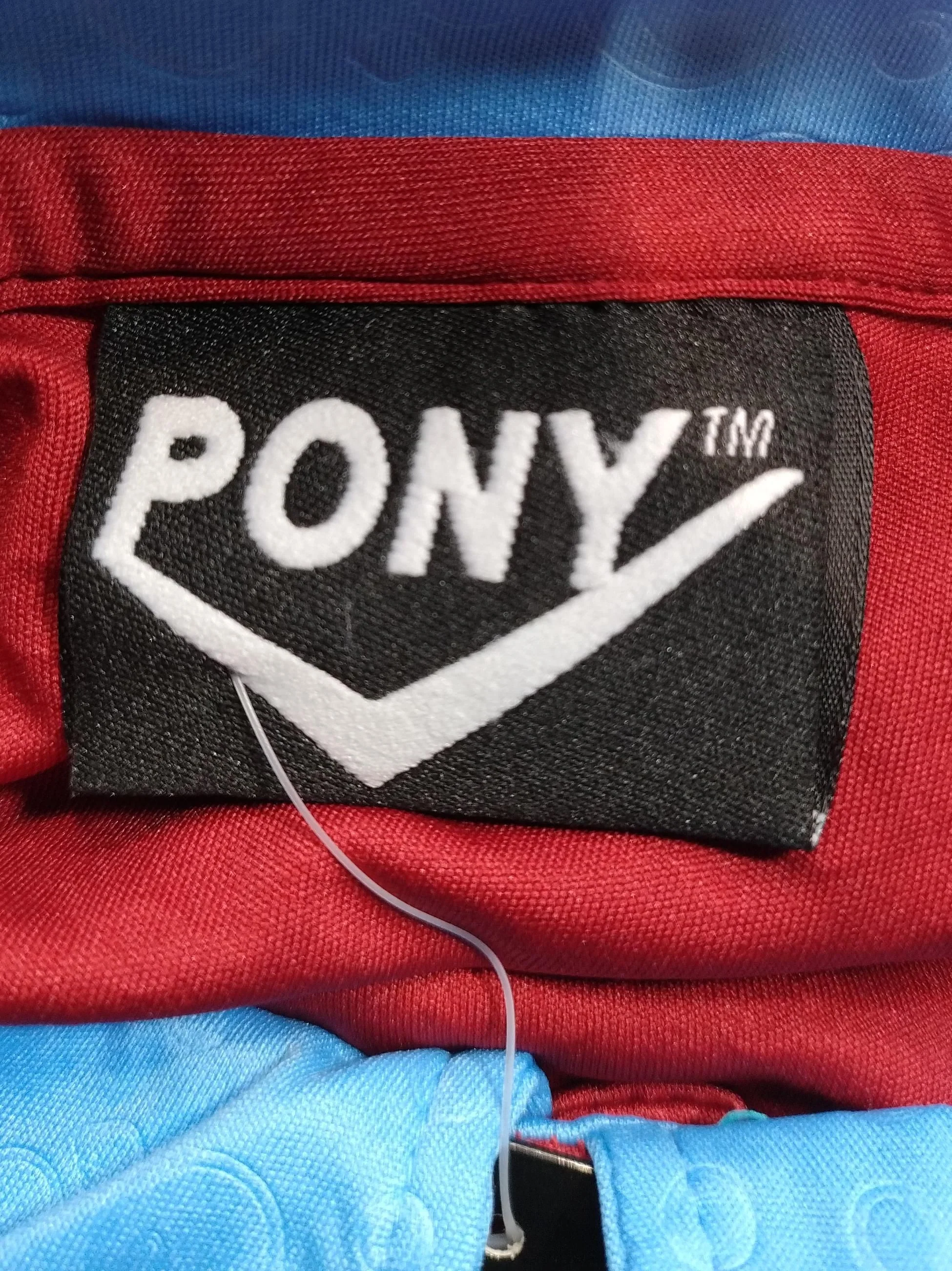 Pony Men's Polo M Red 100% Other Collared Basic - Image 5