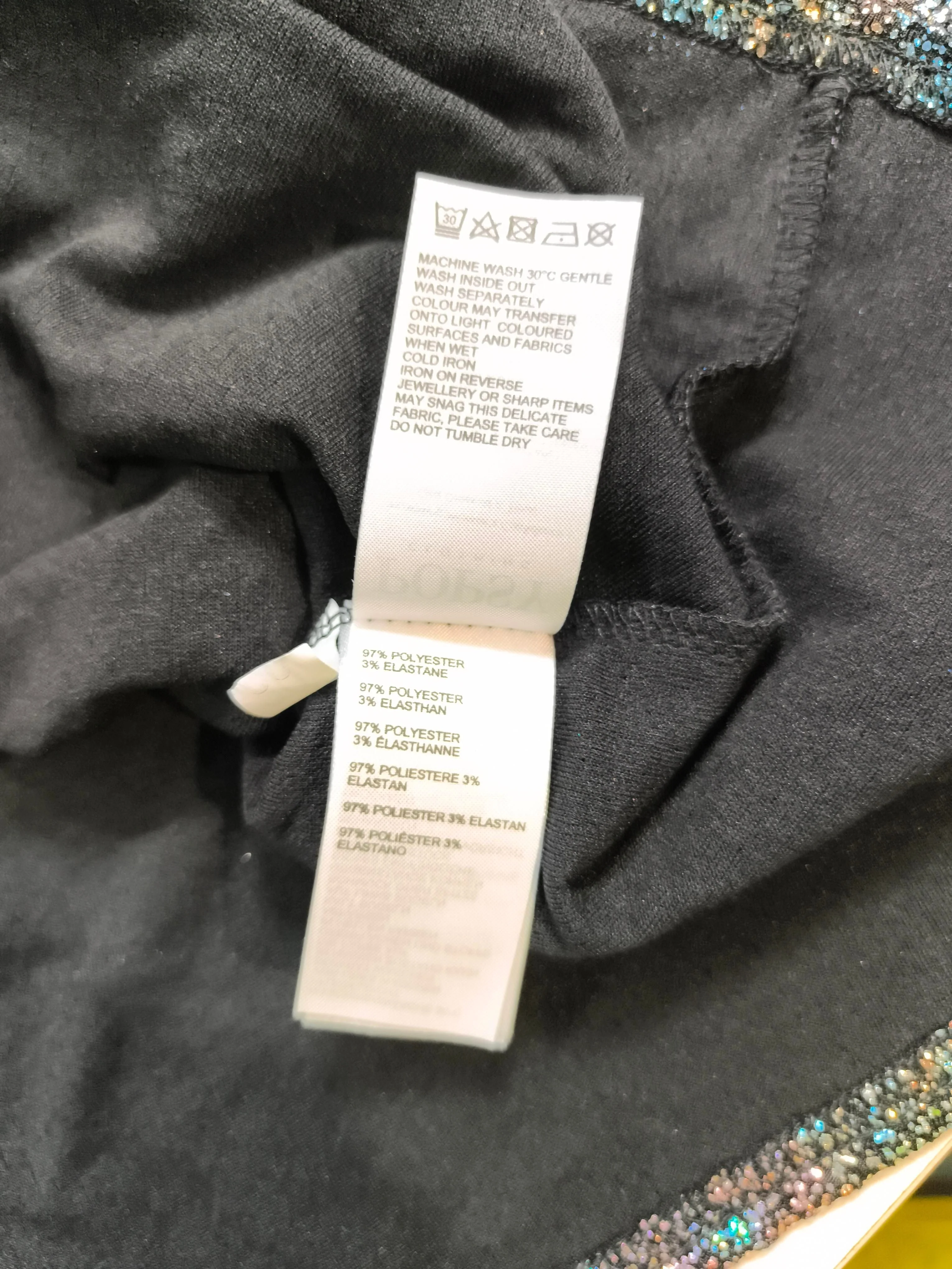 Popsy Wrap Mini Dress UK20 in Multi - Image 6