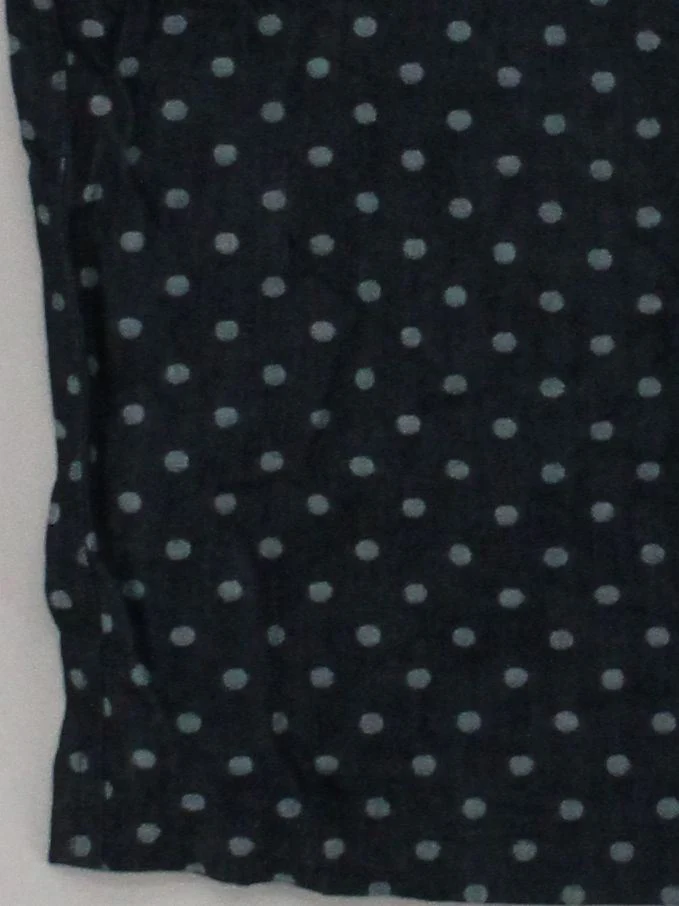 PPQ Women's Mini Skirt UK 12 Black Polkadot Cotton with Elastane Short Mini - Image 4