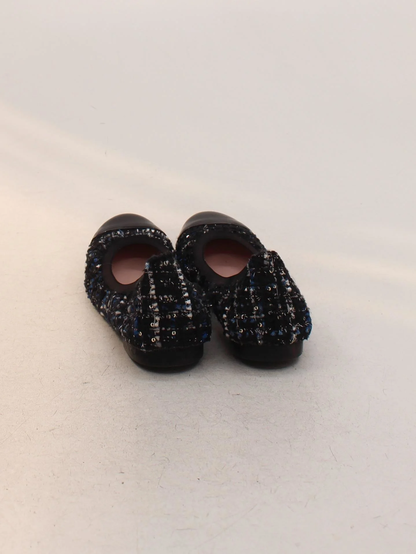 Pretty Ballerinas Women's Flat Shoes UK 5 Black Other with Leather Ballet - Image 3