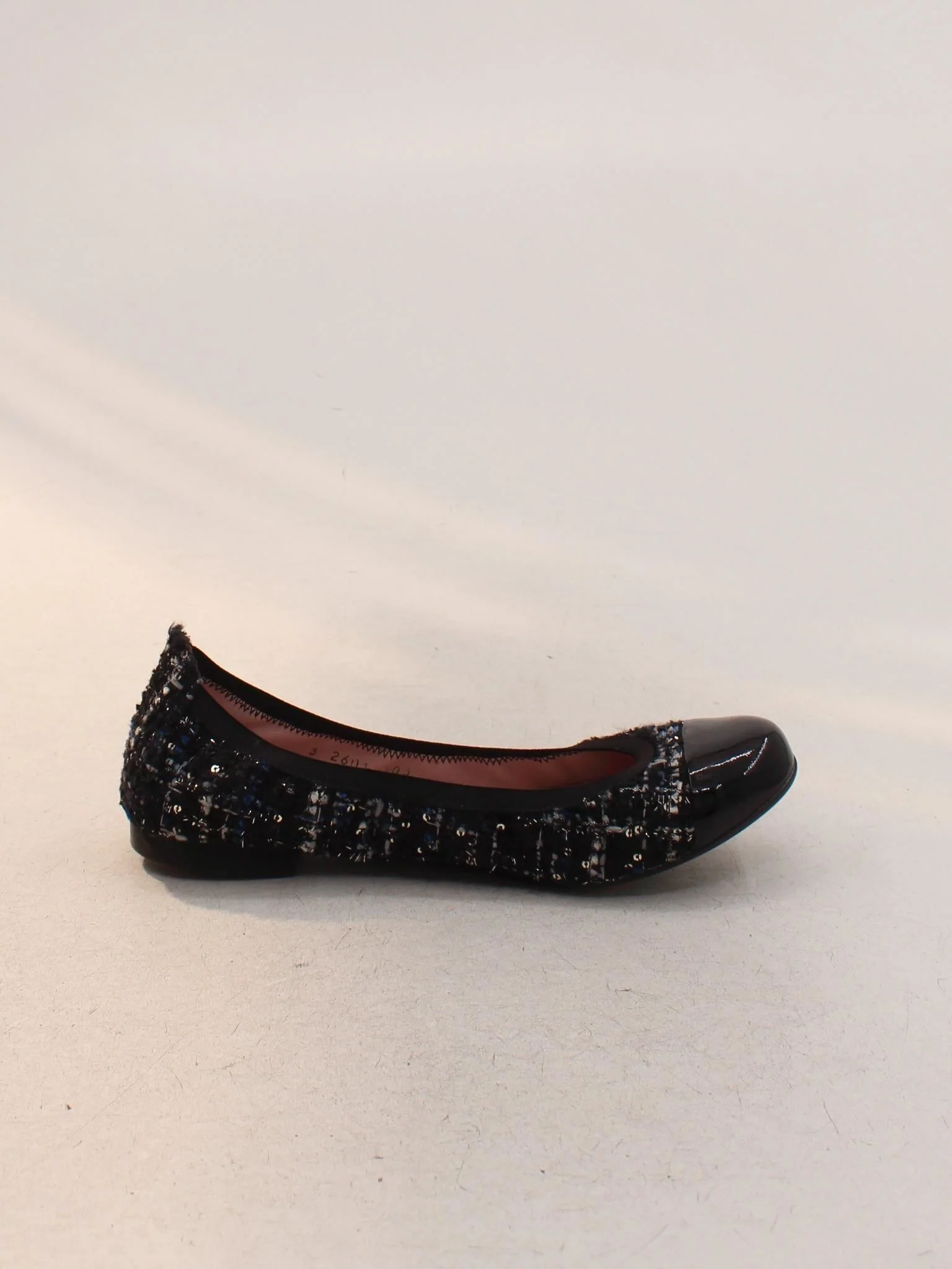 Pretty Ballerinas Women's Flat Shoes UK 5 Black Other with Leather Ballet - Image 5