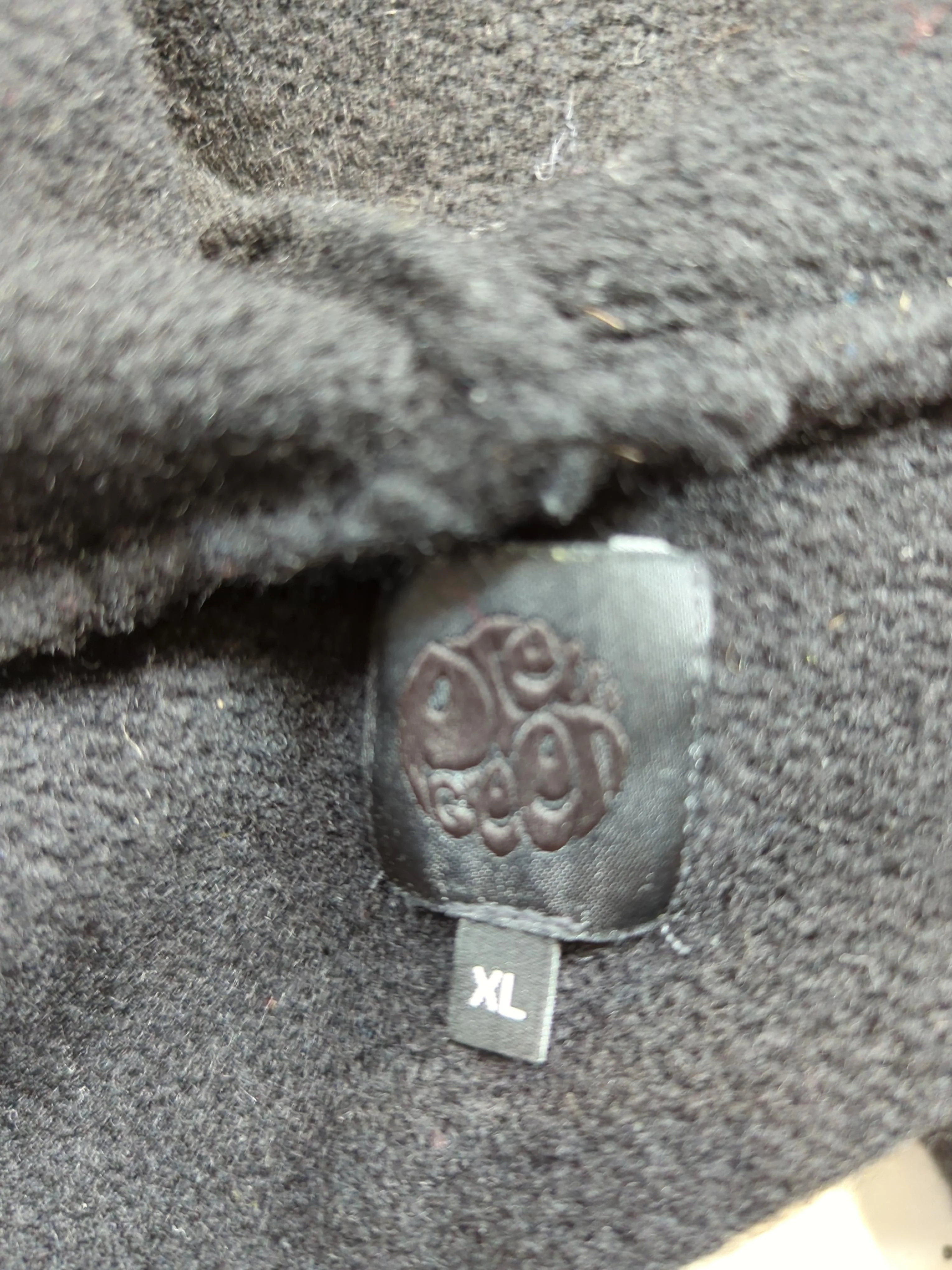 Pretty Green Men's Hoodie XL Black 100% Wool Pullover - Image 6