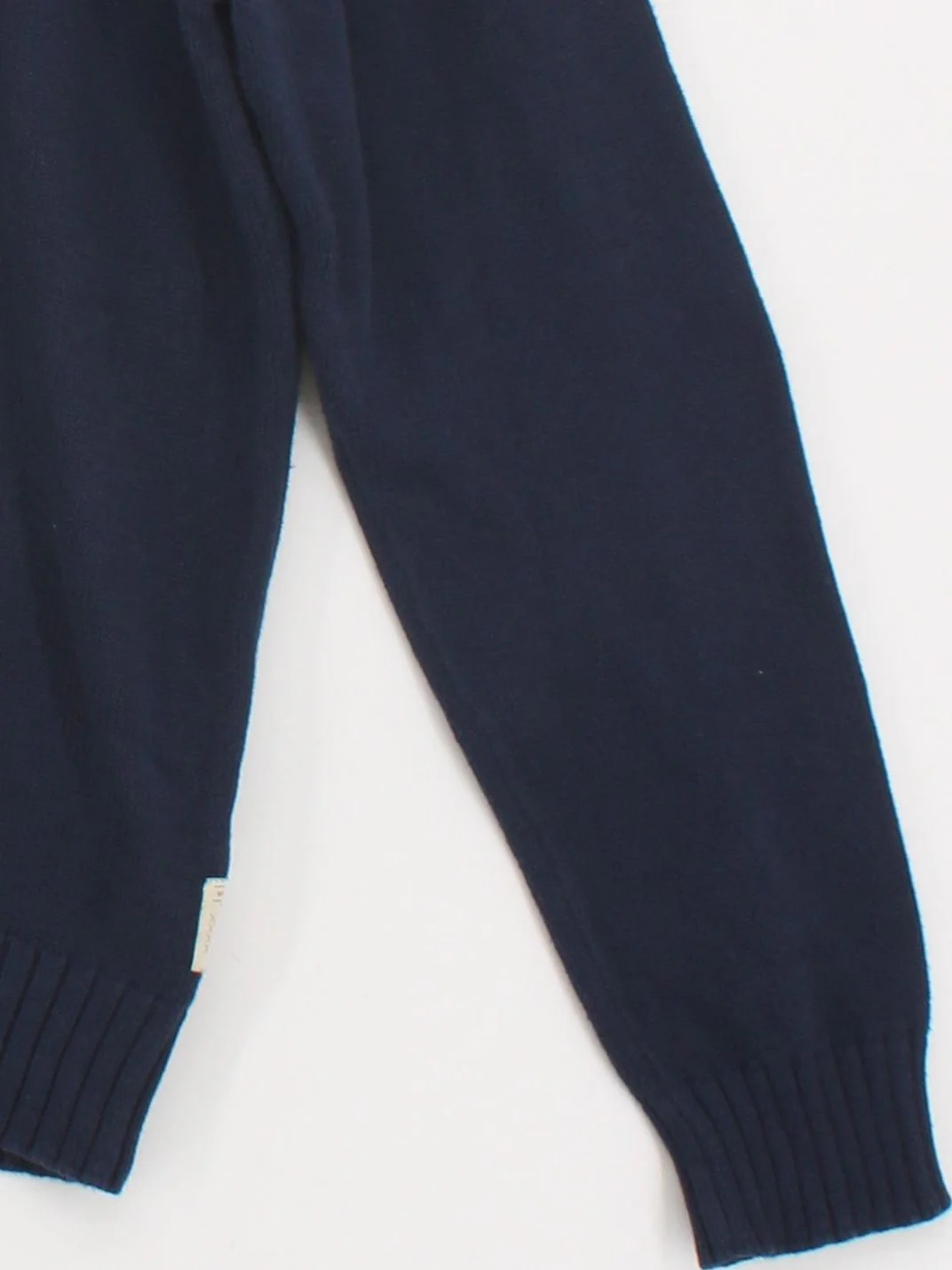 Pretty Green Men's Jumper XL Blue 100% Cotton Mock Neck Pullover - Image 4