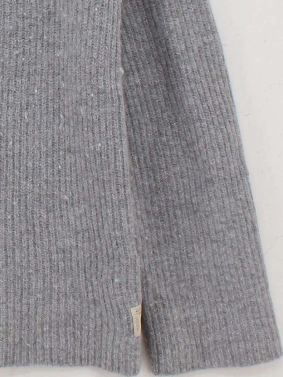 Pretty Green Women's Jumper XL Grey Wool with Nylon Crew Neck Pullover - Image 4