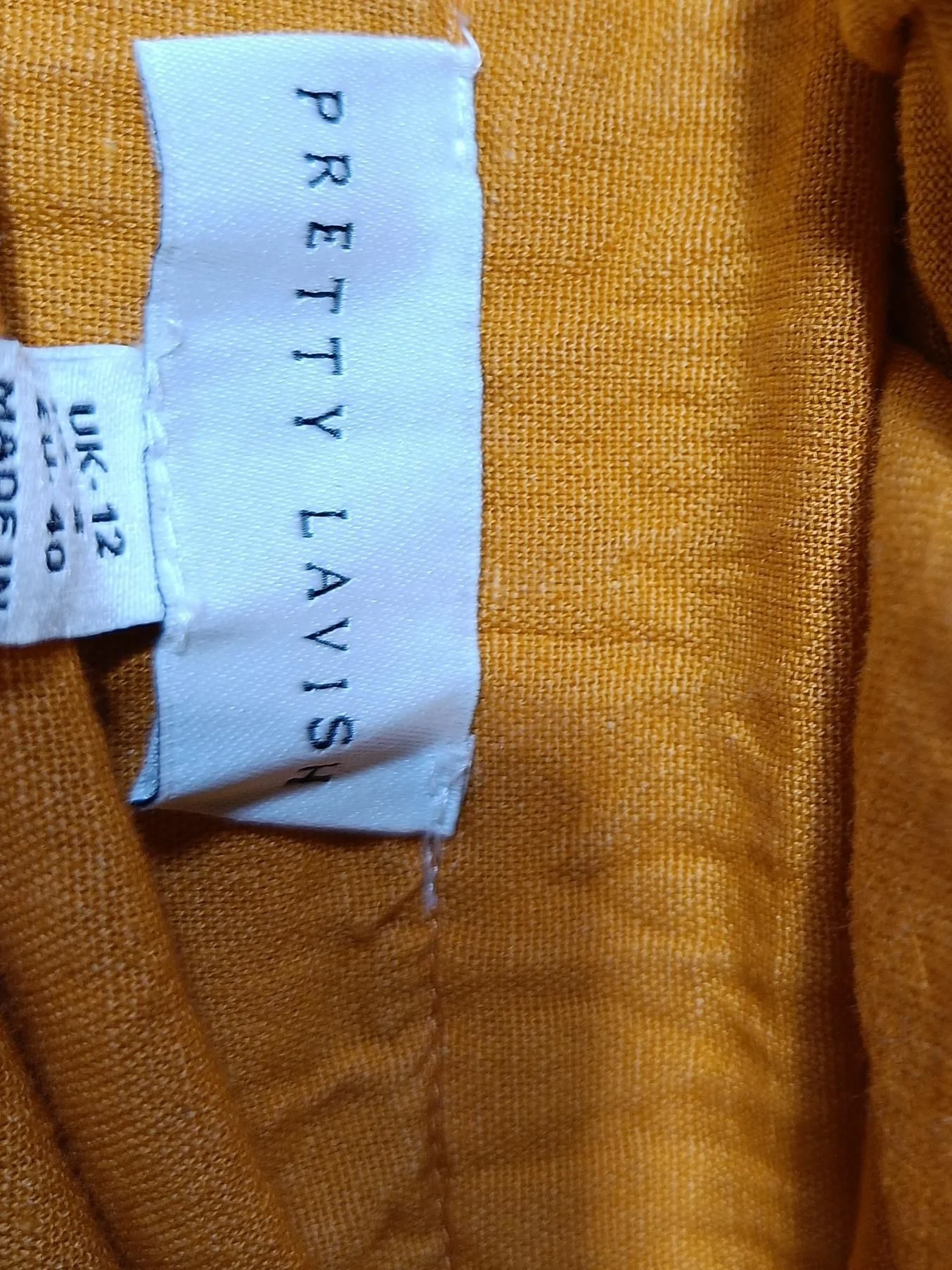 Pretty Lavish Maxi Dress UK12 in Orange - Image 5