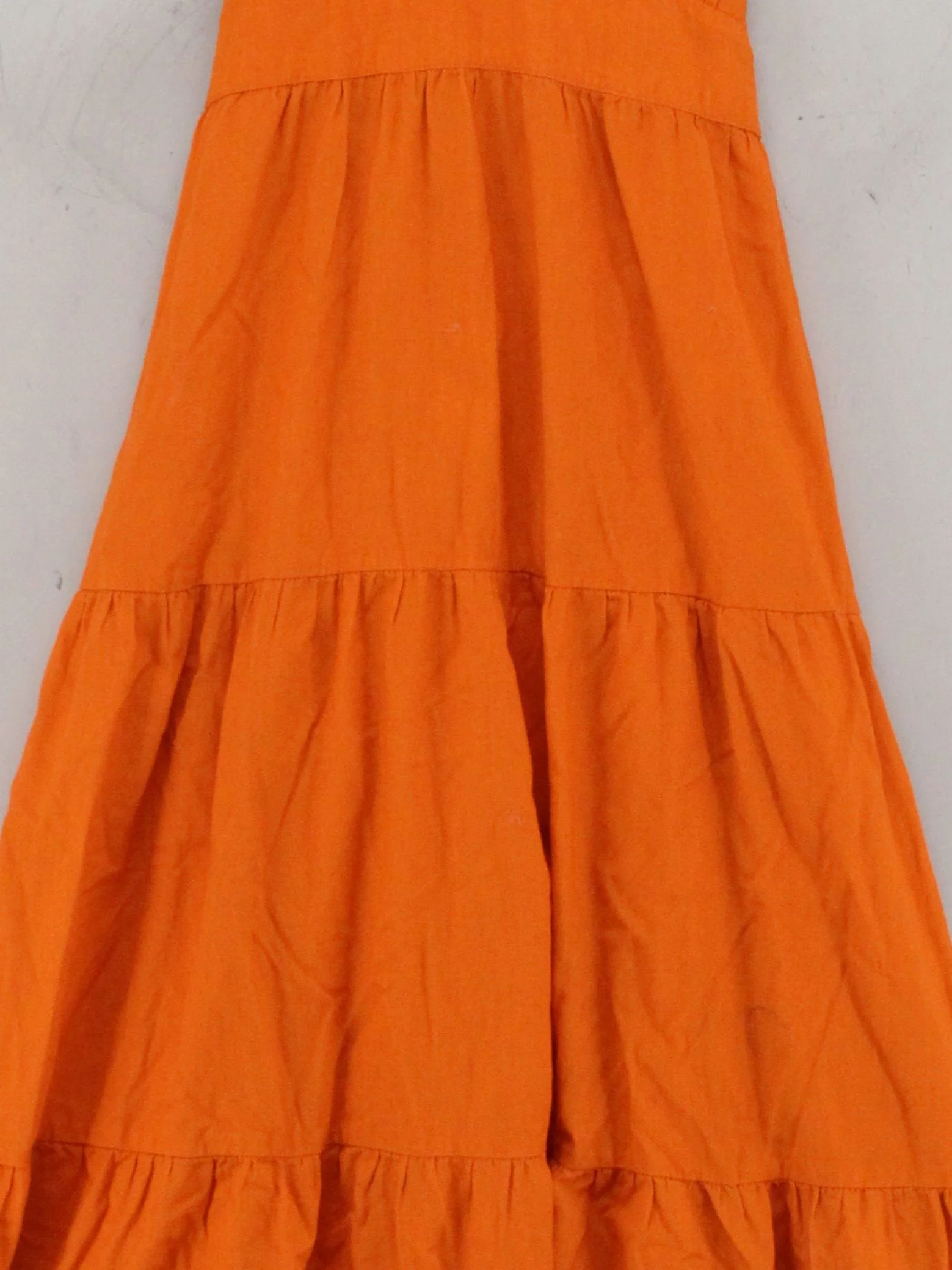 Pretty Lavish Skater Midi Dress UK12 in Orange - Image 3
