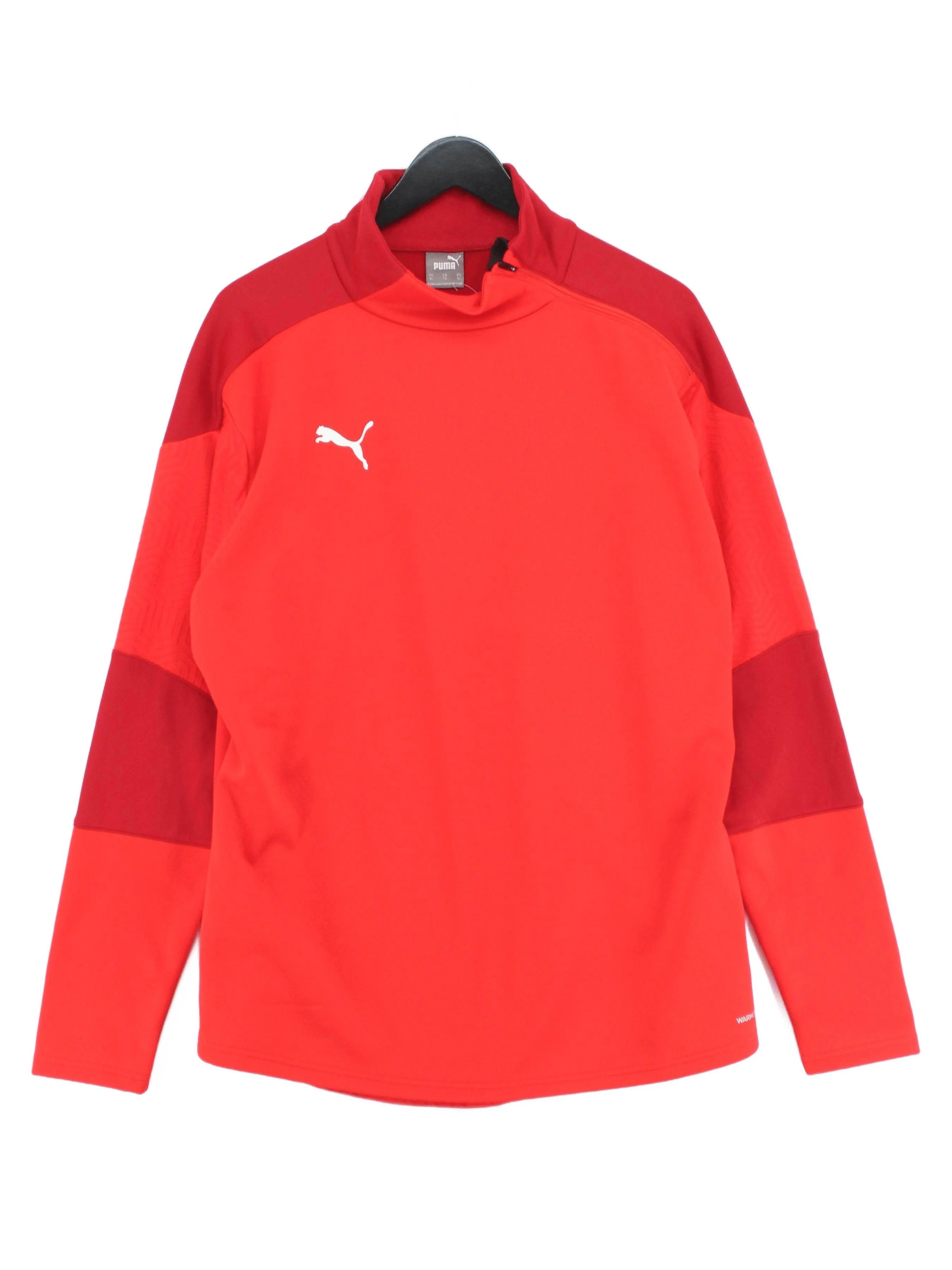 Puma Men's Hoodie XL Red Polyester with Elastane Pullover