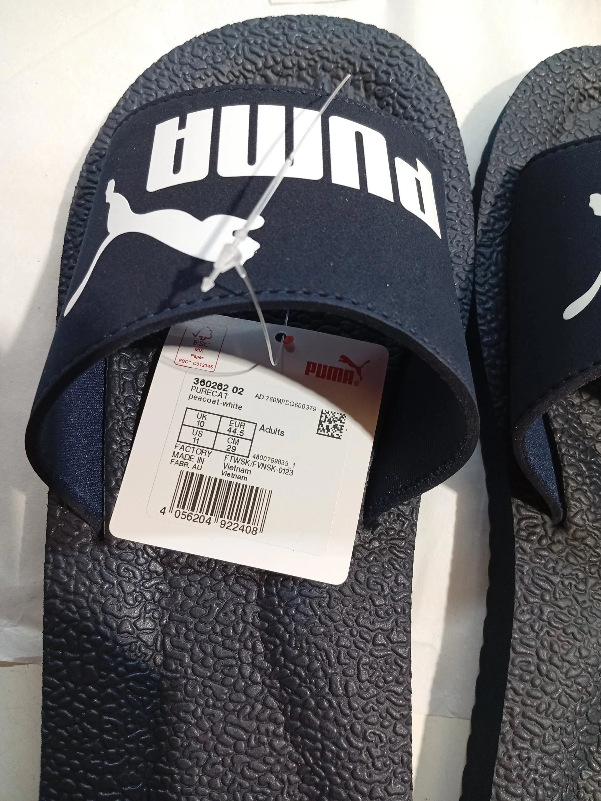 Puma Men's Sandals UK 10 Blue 100% Other Slider - Image 8