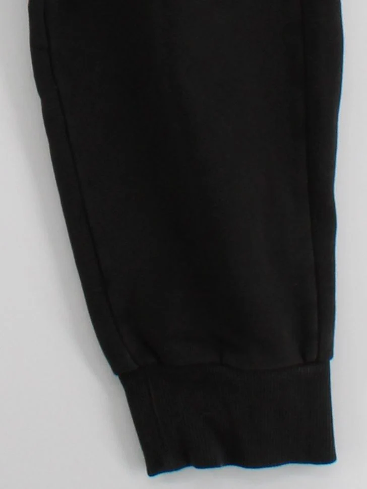 Puma Men's Sports Bottoms L Black 100% Other Sweatpants - Image 4