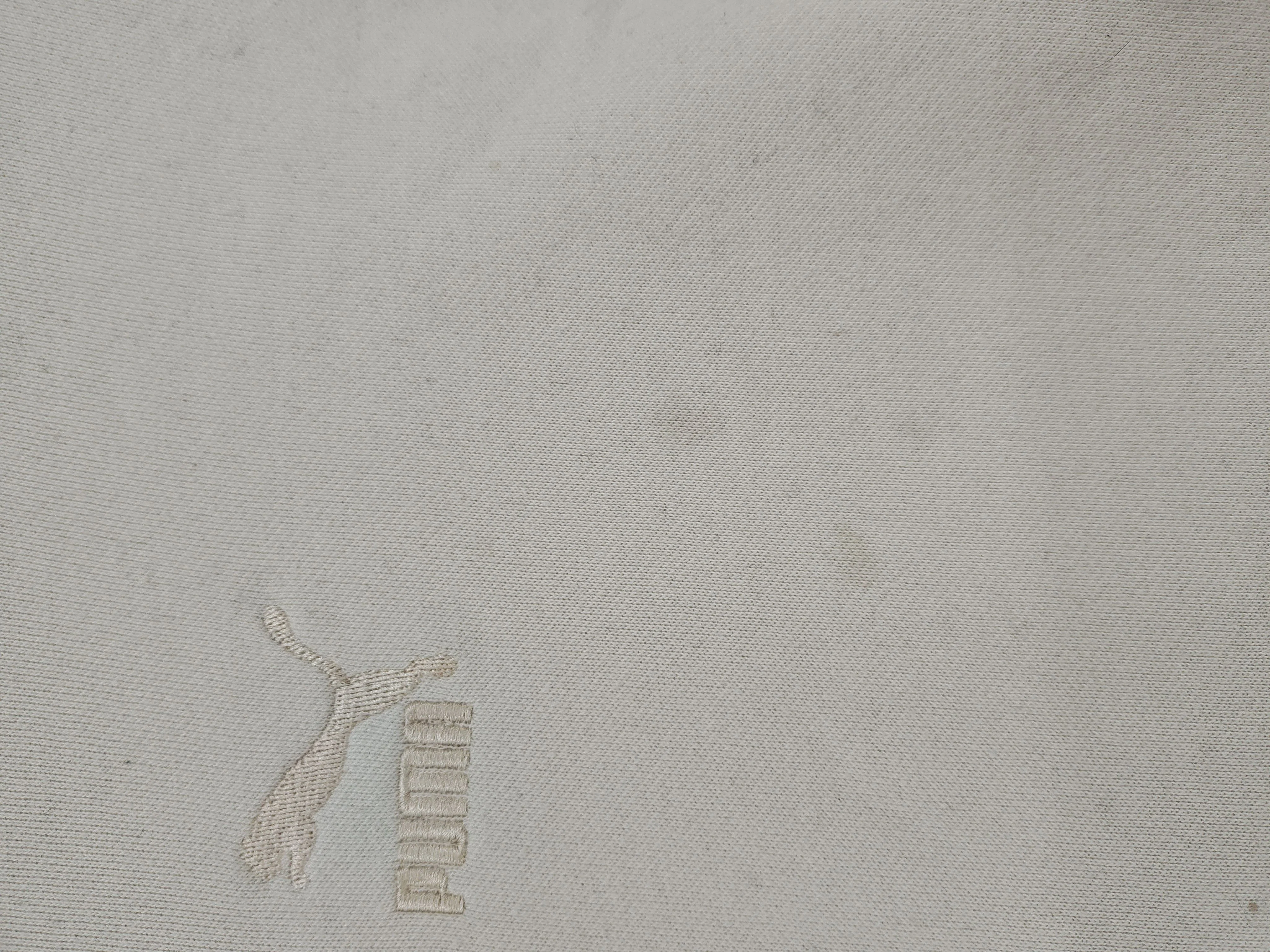 Puma Women's Jumper XS Cream Cotton with Polyester, Elastane Round Neck Pullover - Image 8