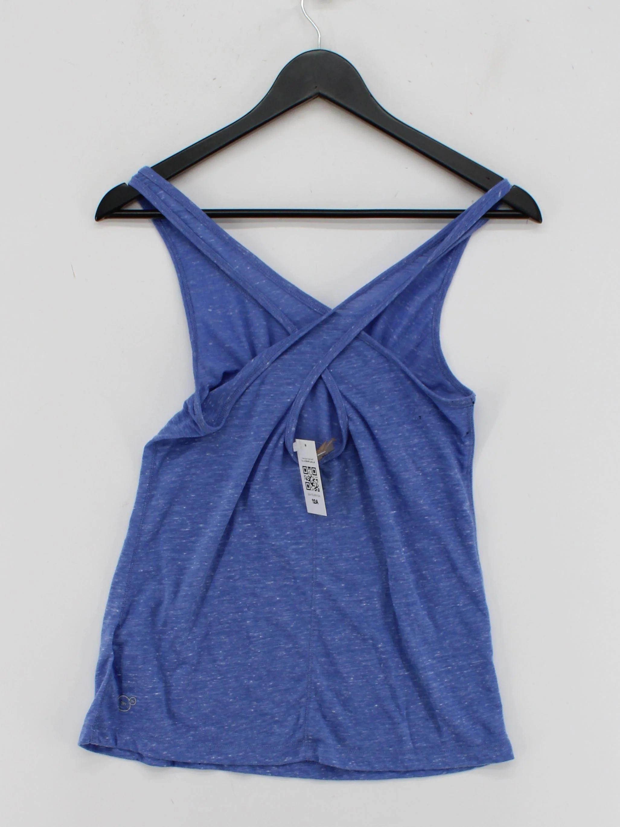 Puma Women's T-Shirt S Blue Polyester with Cotton Basic - Image 2