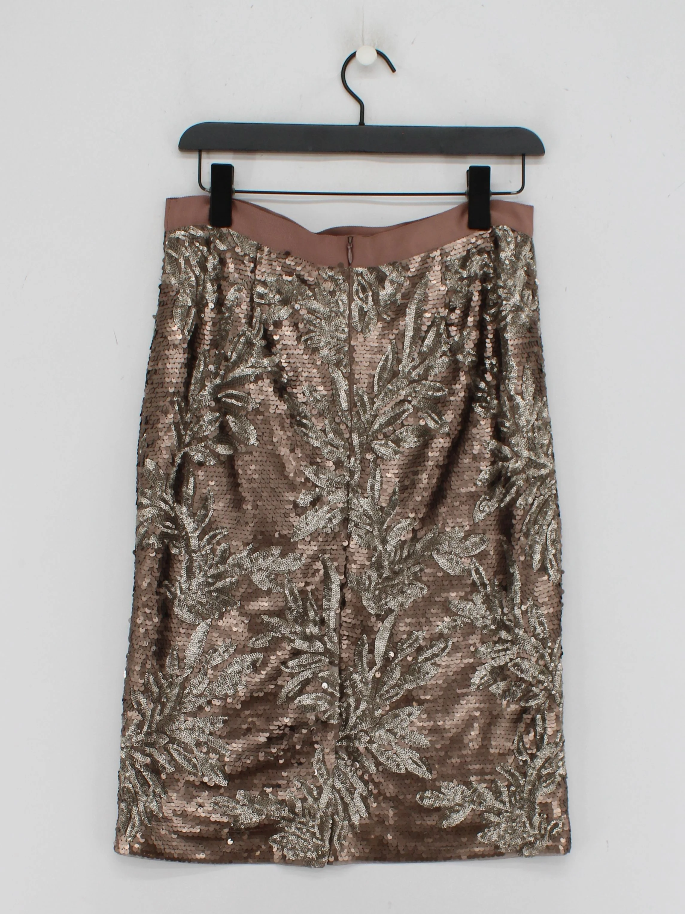 Pure Collection Women's Midi Skirt UK 12 Multi 100% Polyester Straight & Pencil - Image 2