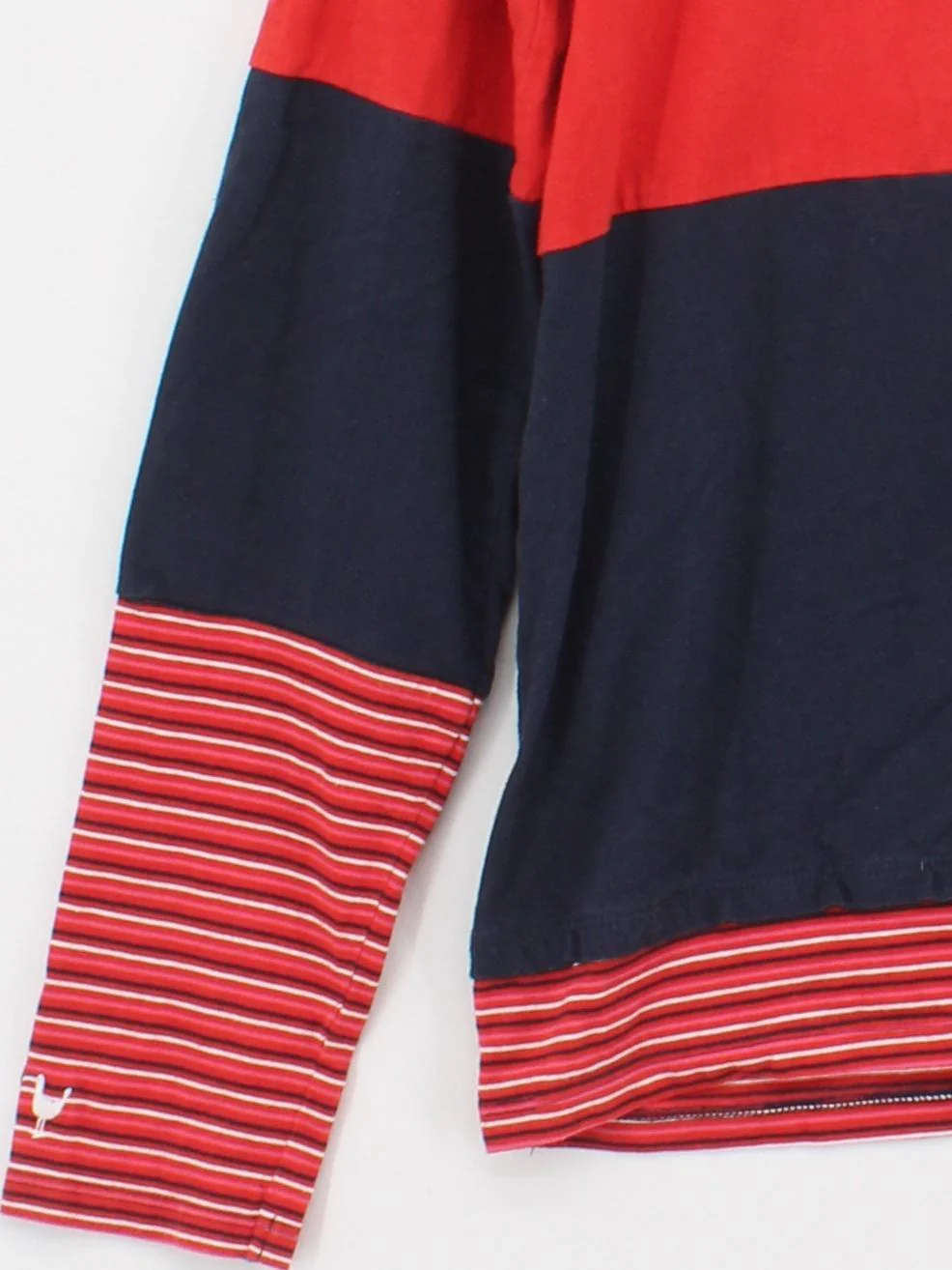 Quba & Co. Women's Top UK 14 Red 100% Cotton Long Sleeve Round Neck Jersey - Image 4