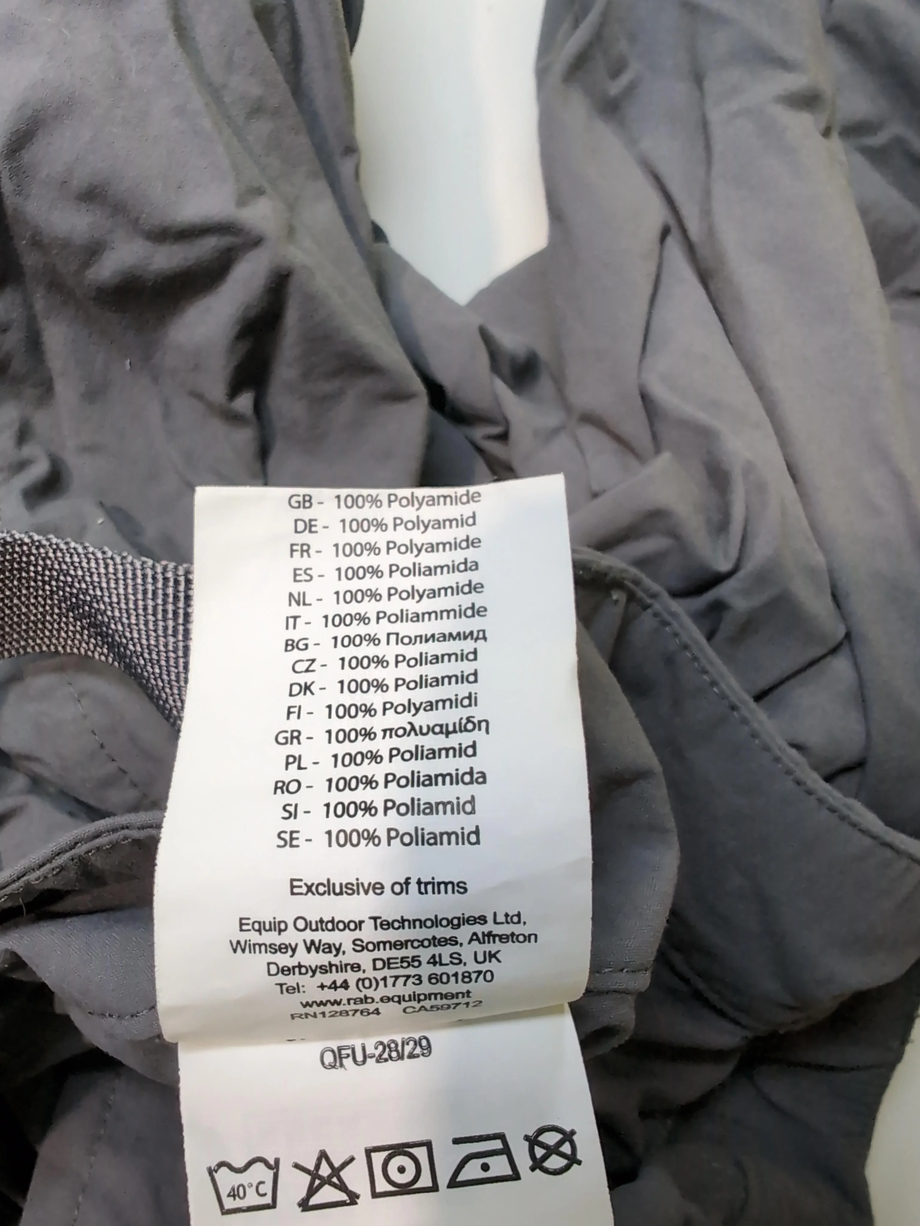 Rab Rain Trousers trousers grey - Image 6