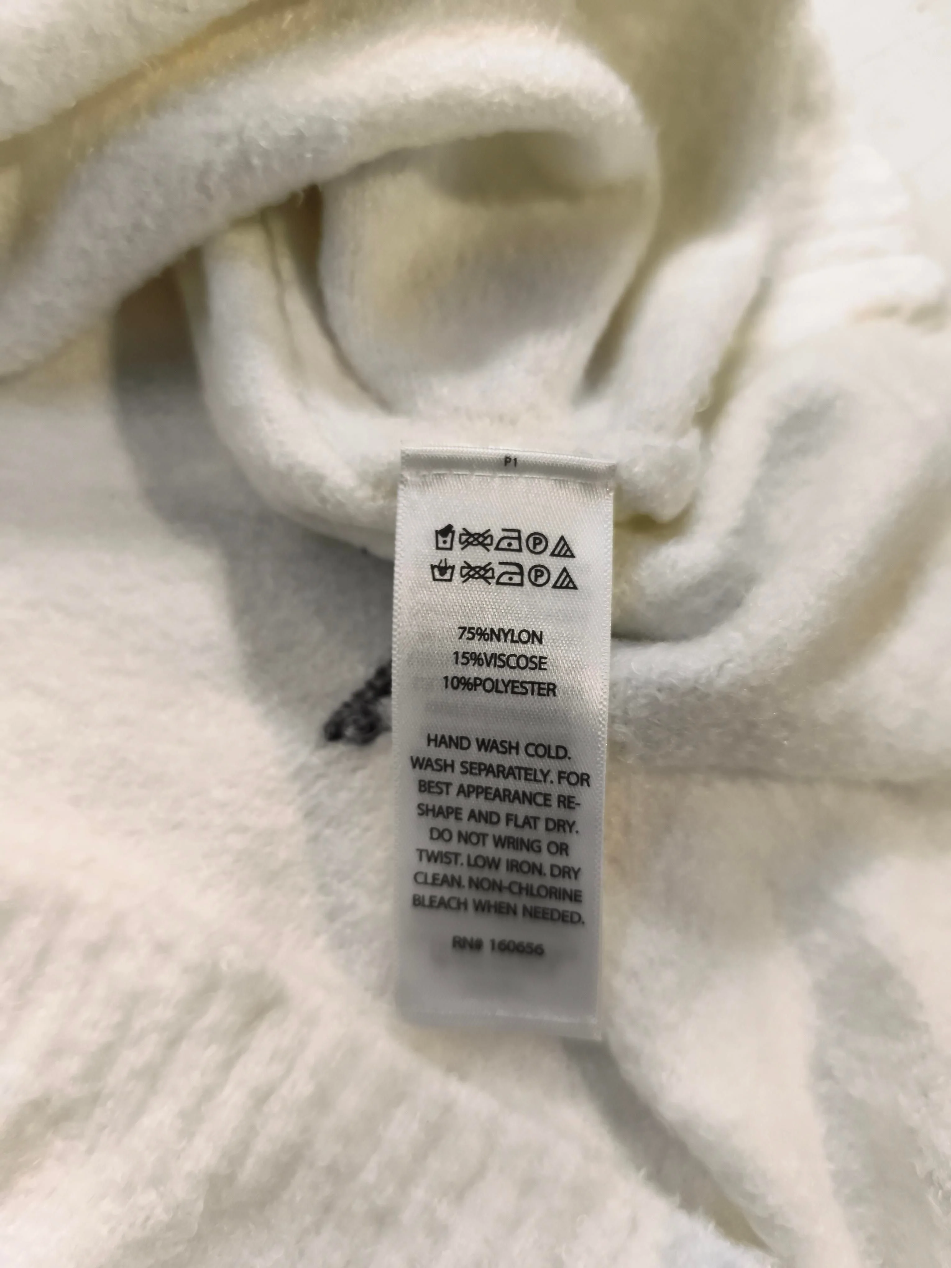 Rachel Zoe Women's Jumper S White Nylon with Viscose, Polyester Pullover - Image 8